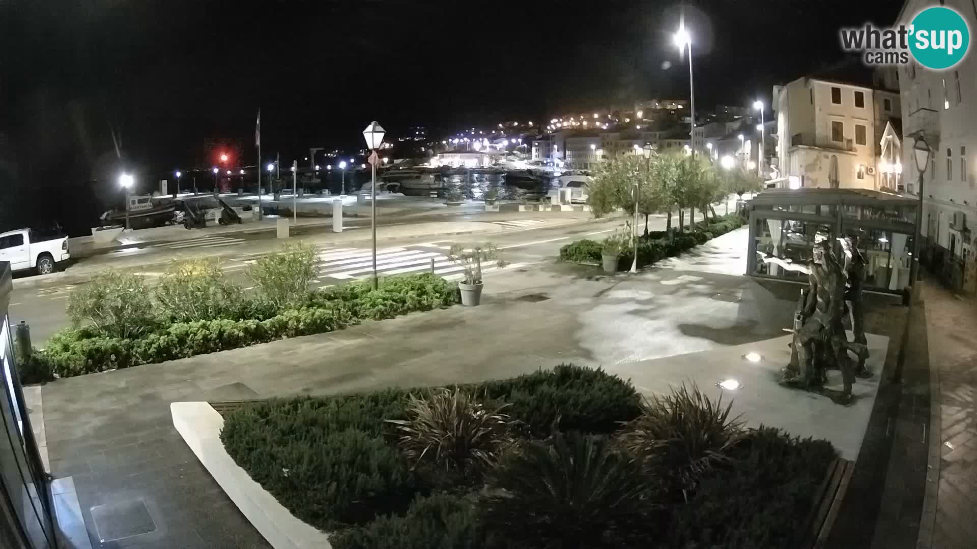 Live webcam Senj riva – seafront – Croatia