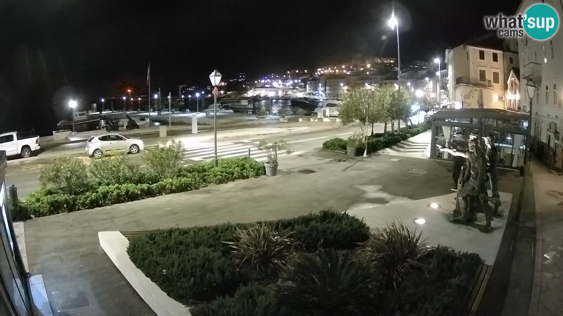 Live webcam Senj riva – seafront – Croatia