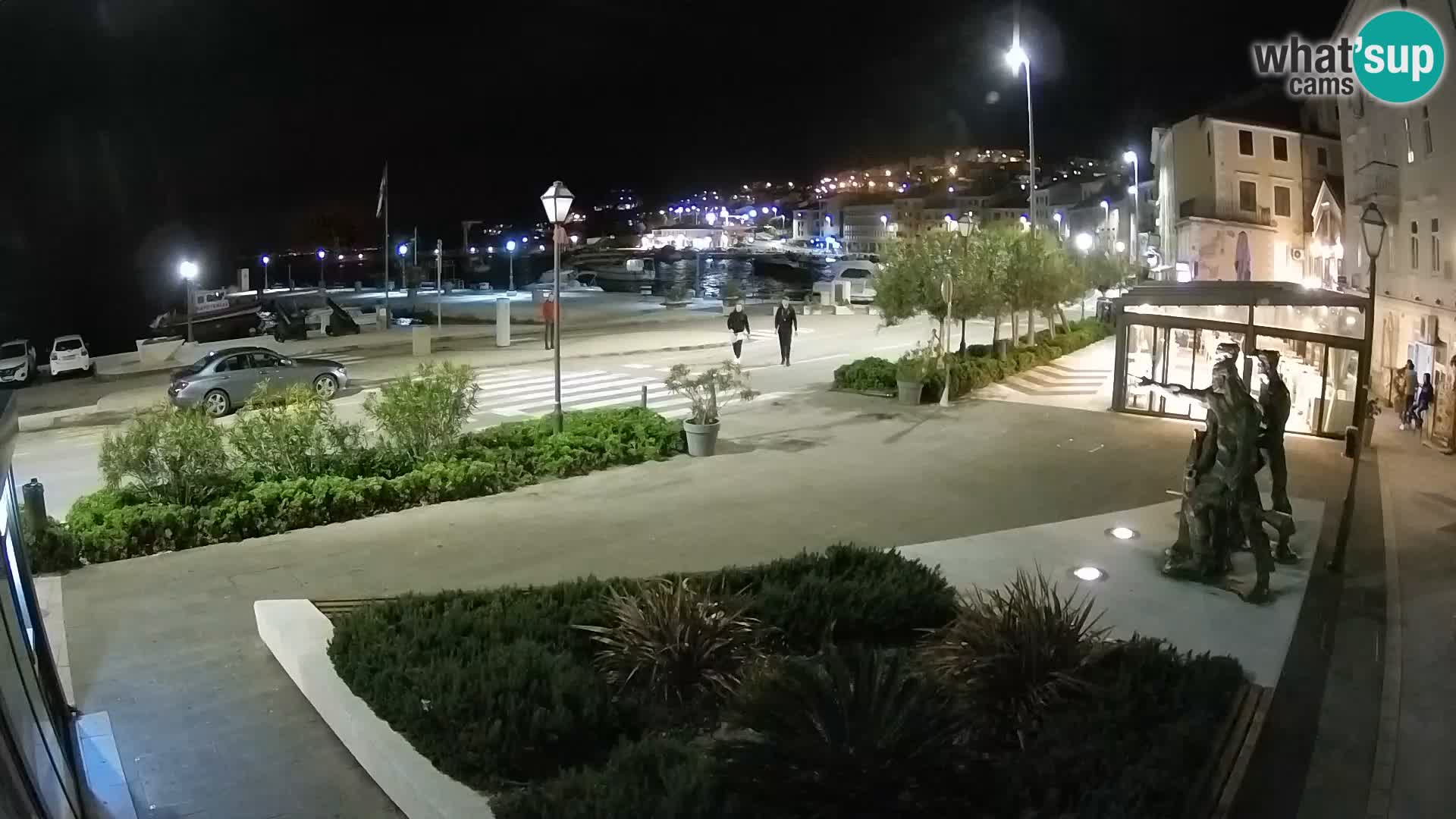 Live webcam Senj riva – seafront – Croatia