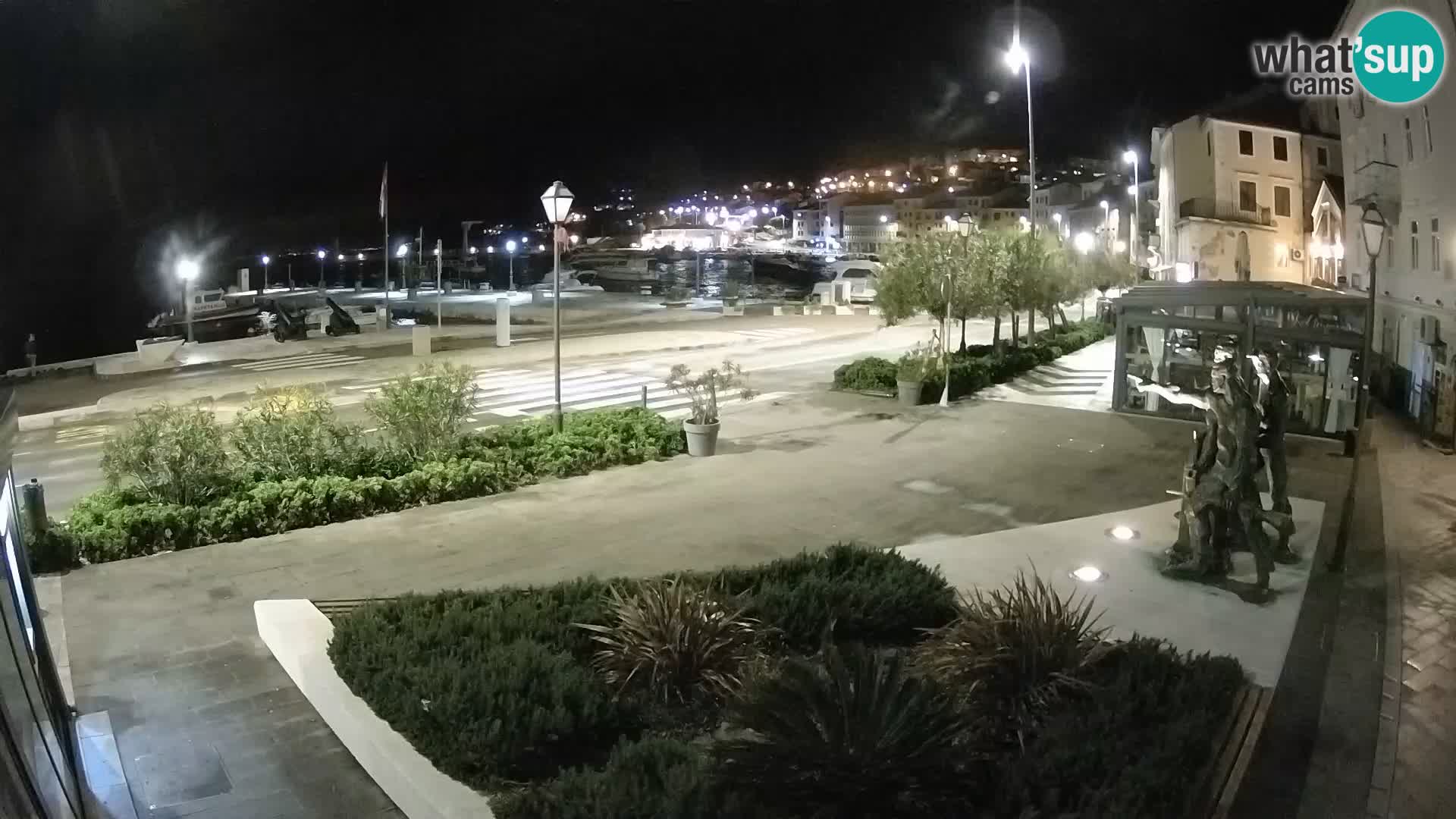 Live webcam Senj riva – seafront – Croatia