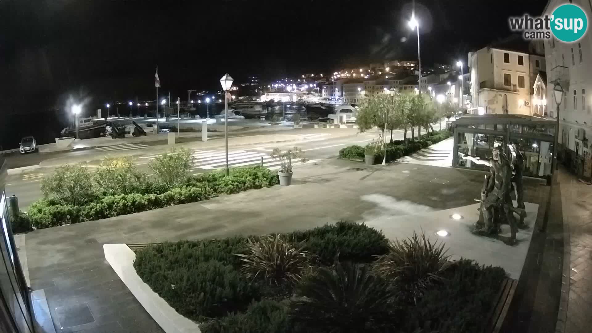 Live webcam Senj riva – fronte mare