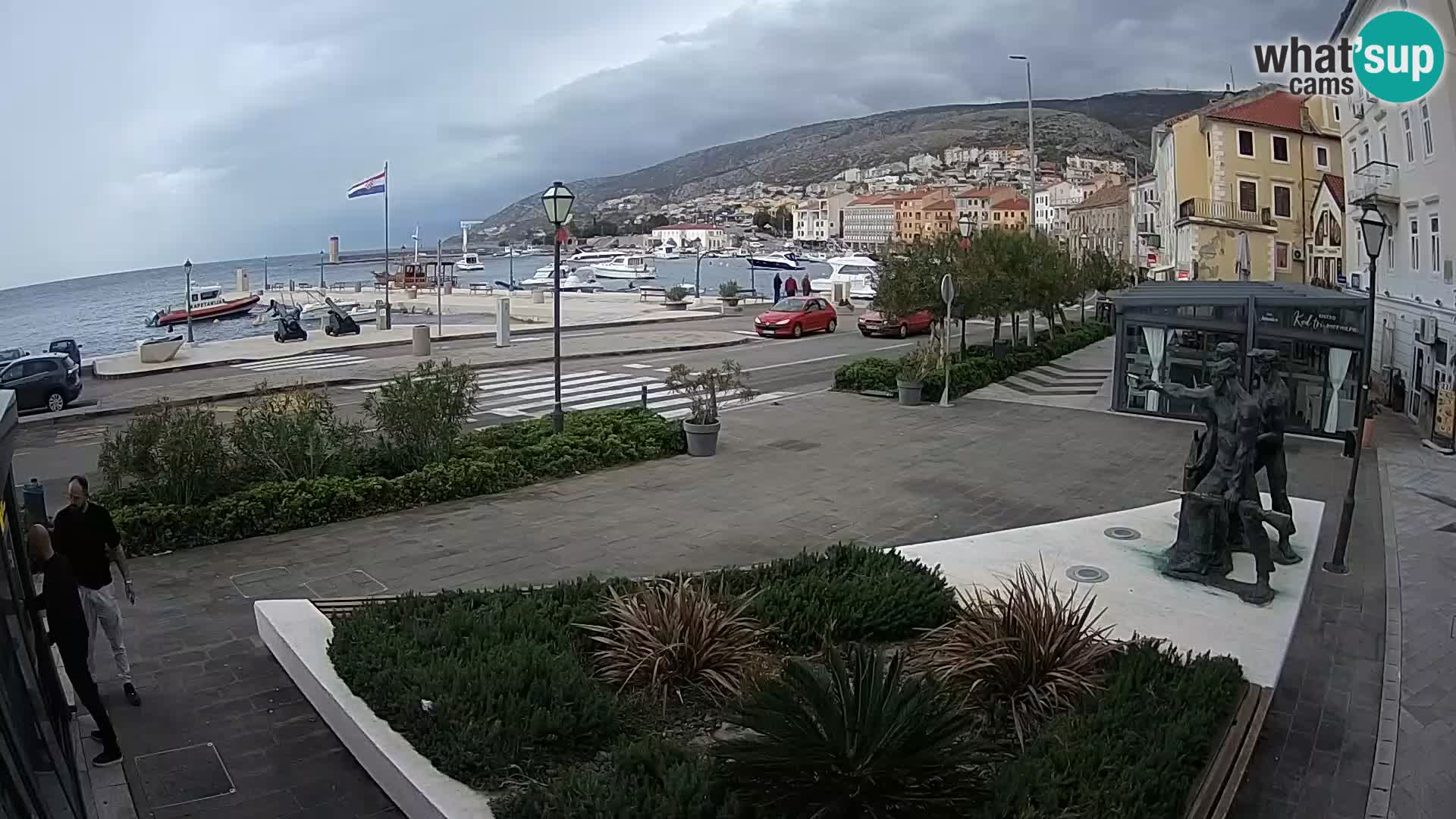 Live webcam Senj riva – fronte mare
