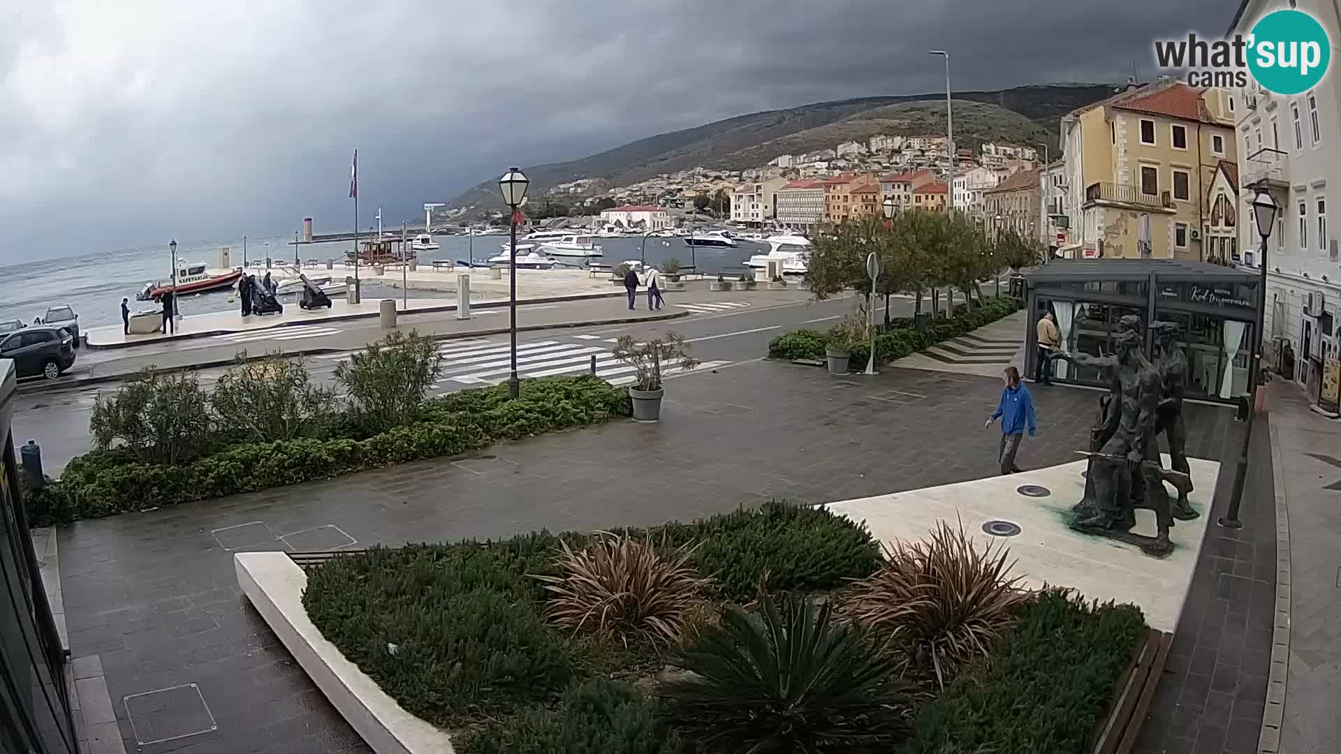 Live webcam Senj riva – fronte mare
