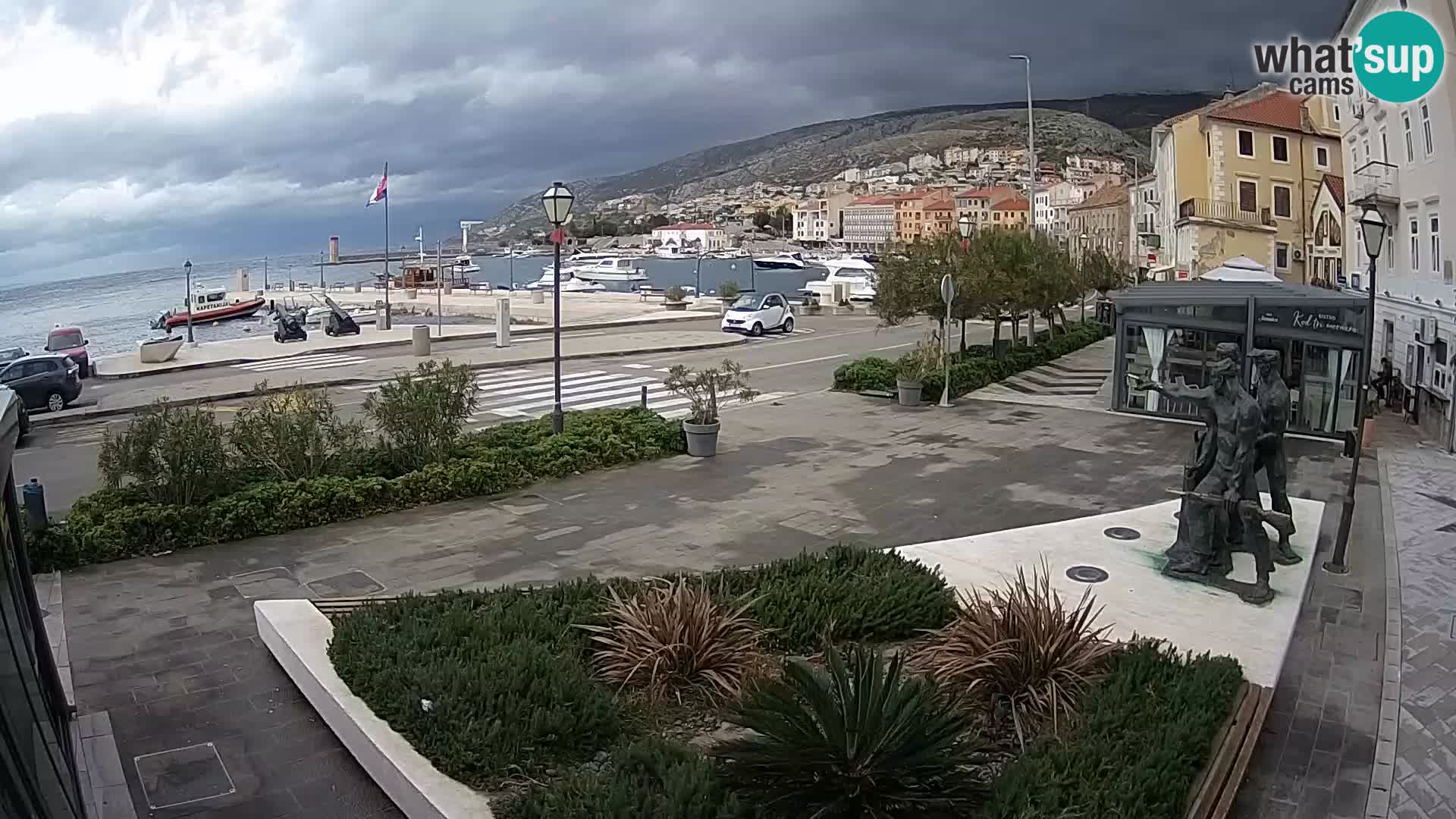 Webcam en vivo Senj riva – paseo marítimo