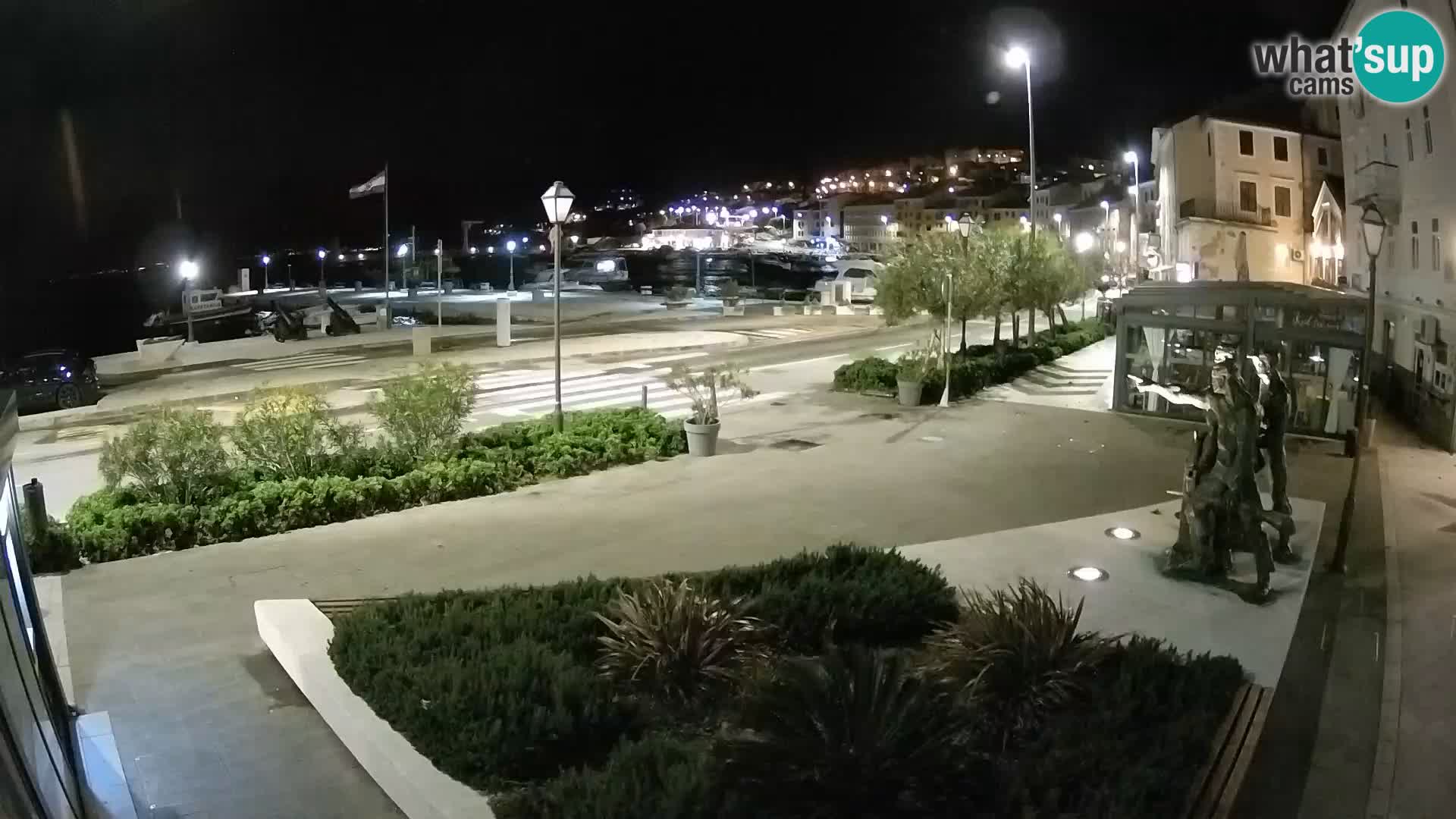 Live-Webcam Senj Riva – direkt am Meer – Kroatien