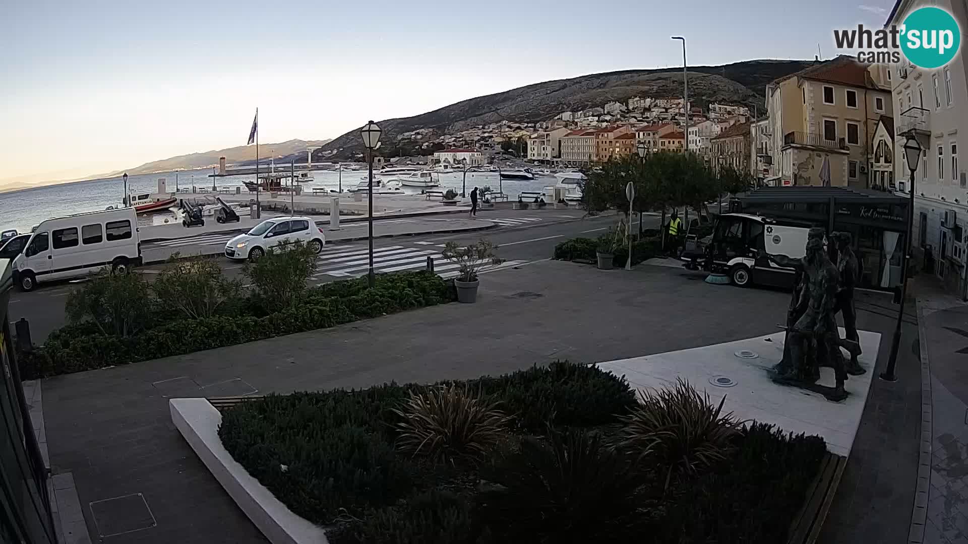 Live webcam Senj riva – fronte mare