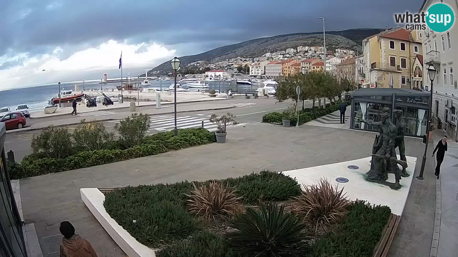 Live webcam Senj riva – seafront – Croatia