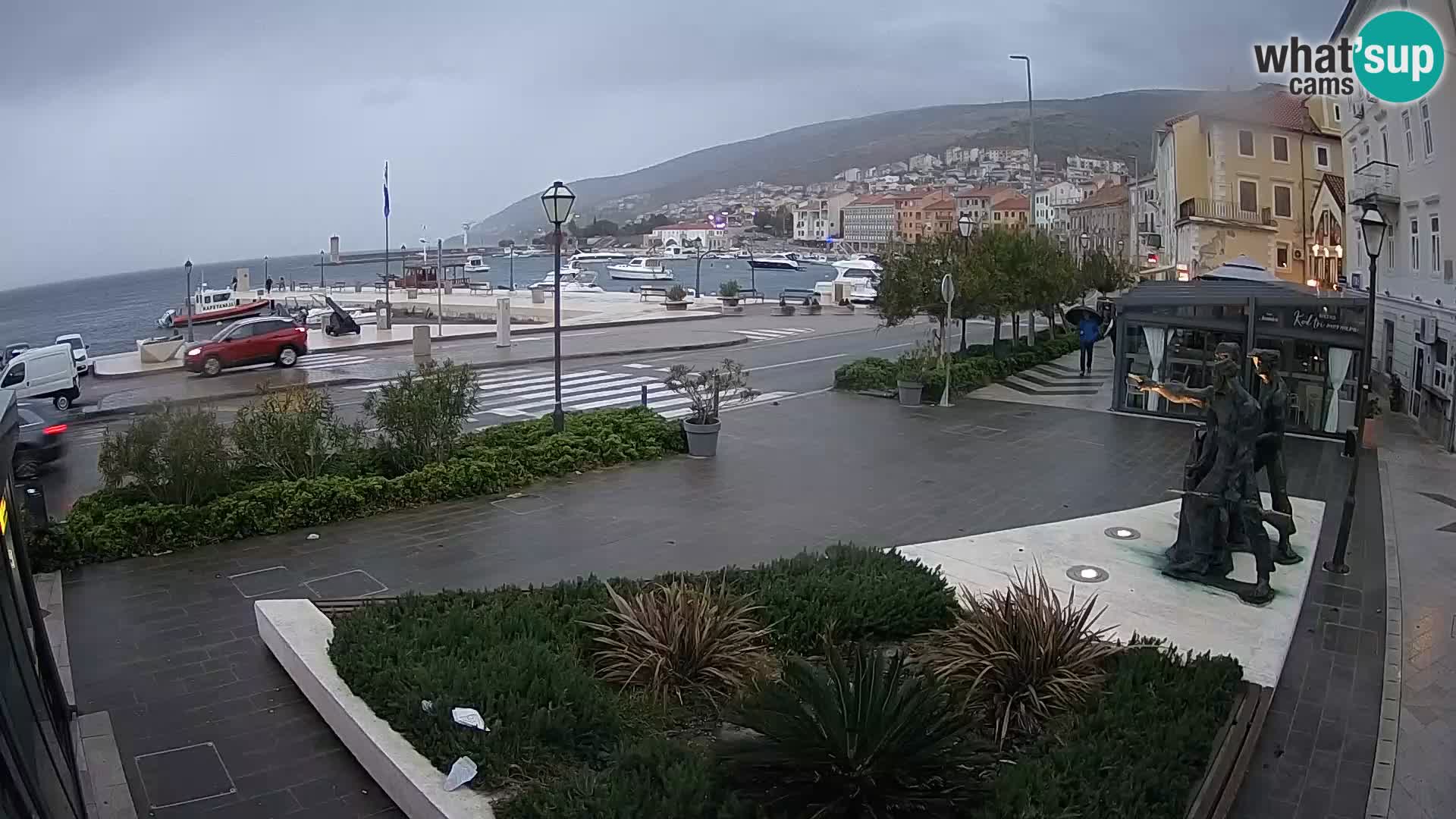 Live webcam Senj riva – fronte mare