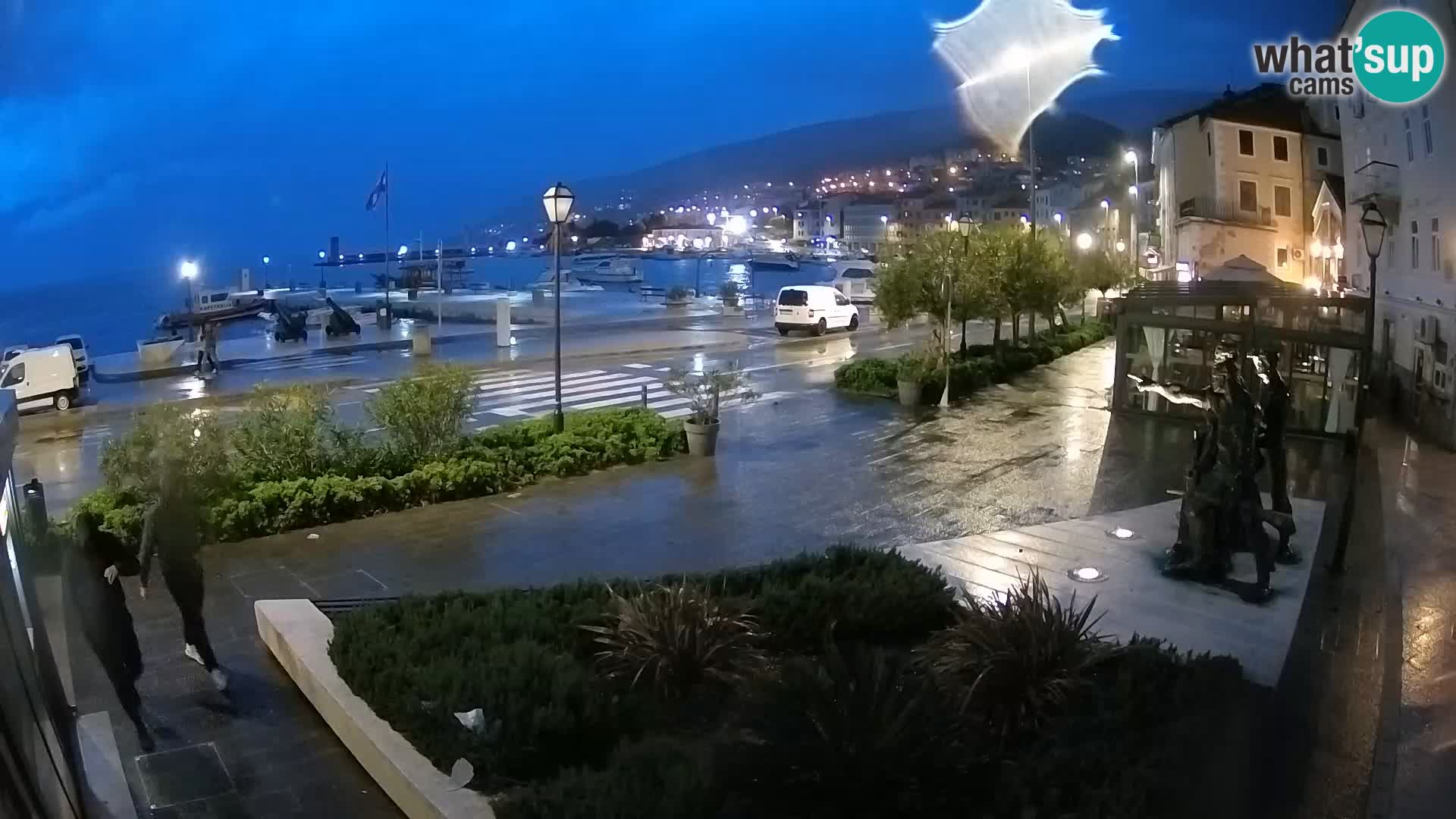 Live webcam Senj riva – fronte mare