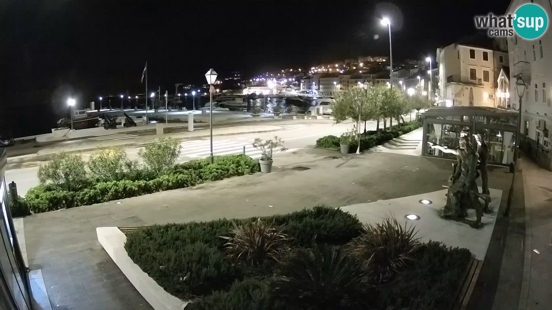 Webcam en vivo Senj riva – paseo marítimo