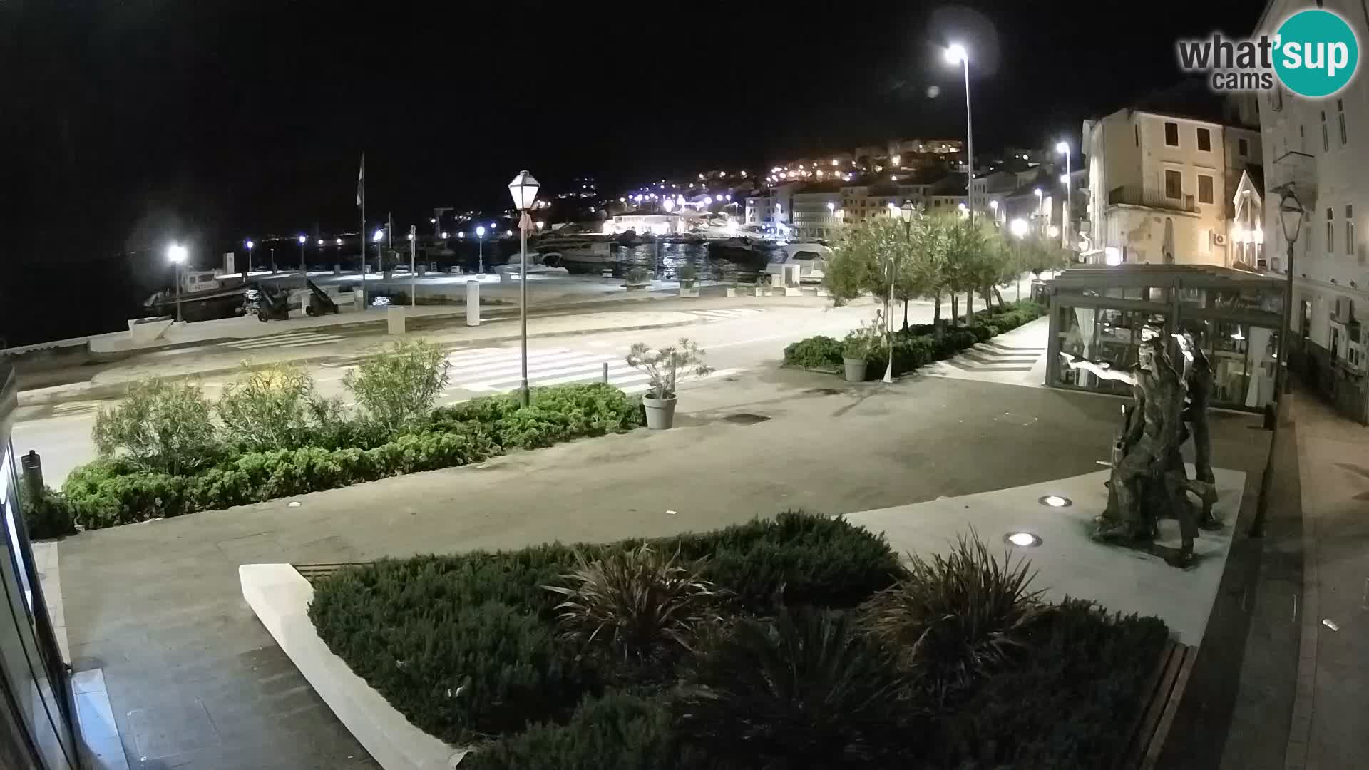 Live webcam Senj riva – fronte mare