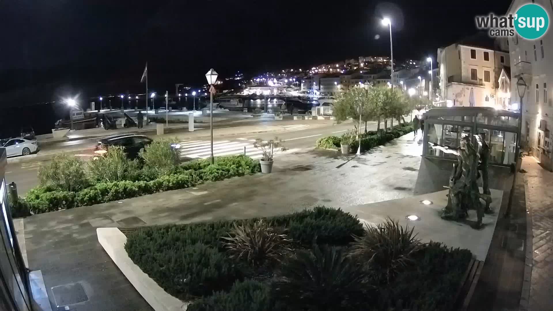 Live webcam Senj riva – seafront – Croatia