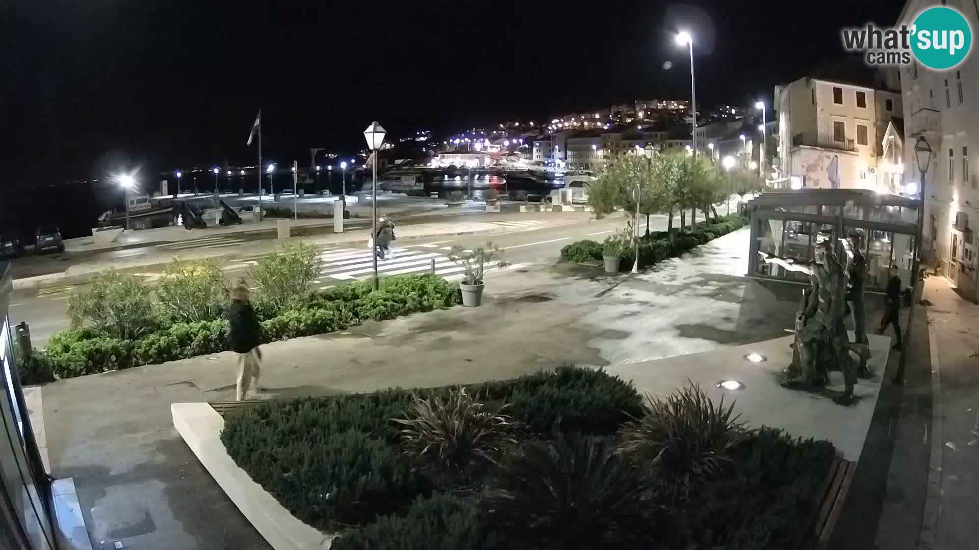 Spletna kamera v živo Senj riva – Hrvaška