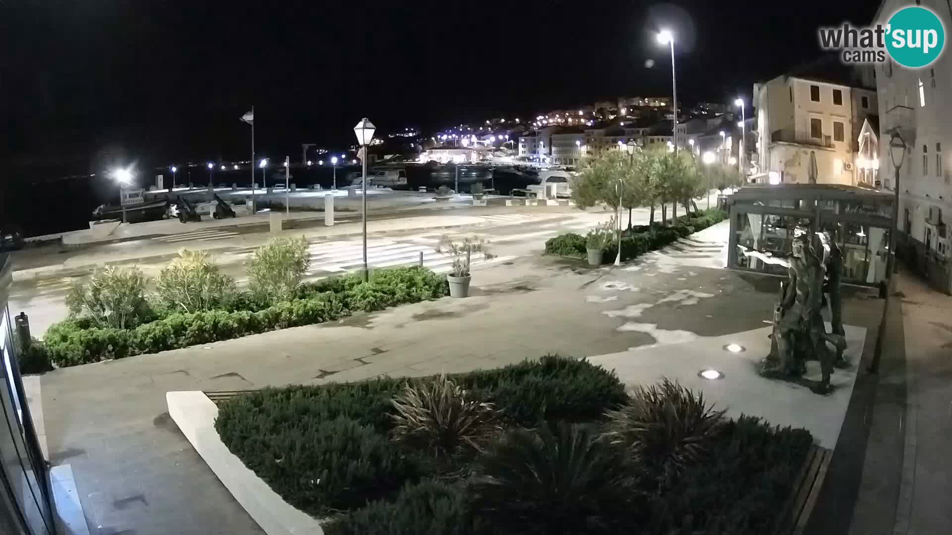 Live webcam Senj riva – seafront – Croatia