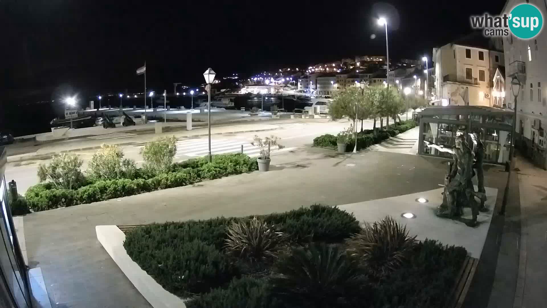 Live-Webcam Senj Riva – direkt am Meer – Kroatien