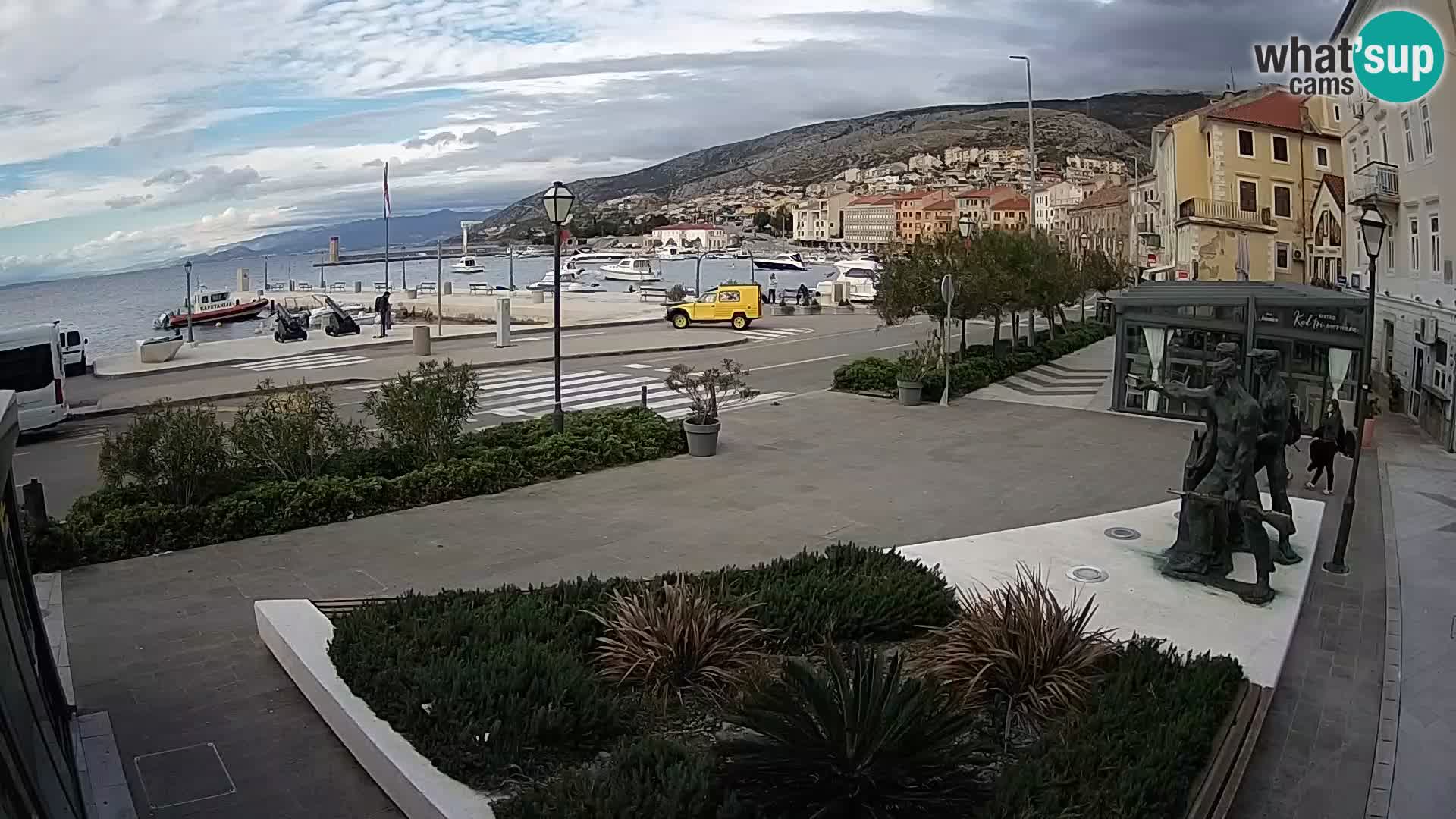 Spletna kamera v živo Senj riva – Hrvaška