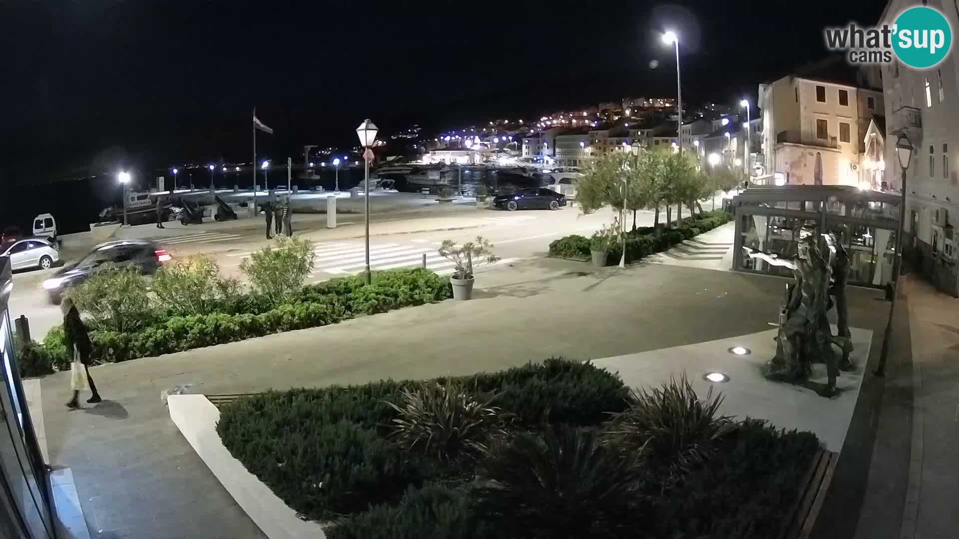 Live-Webcam Senj Riva – direkt am Meer – Kroatien