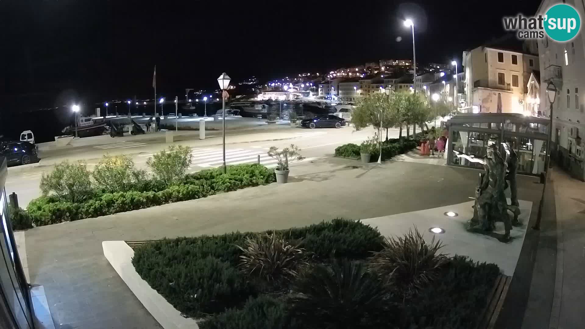 Live-Webcam Senj Riva – direkt am Meer – Kroatien