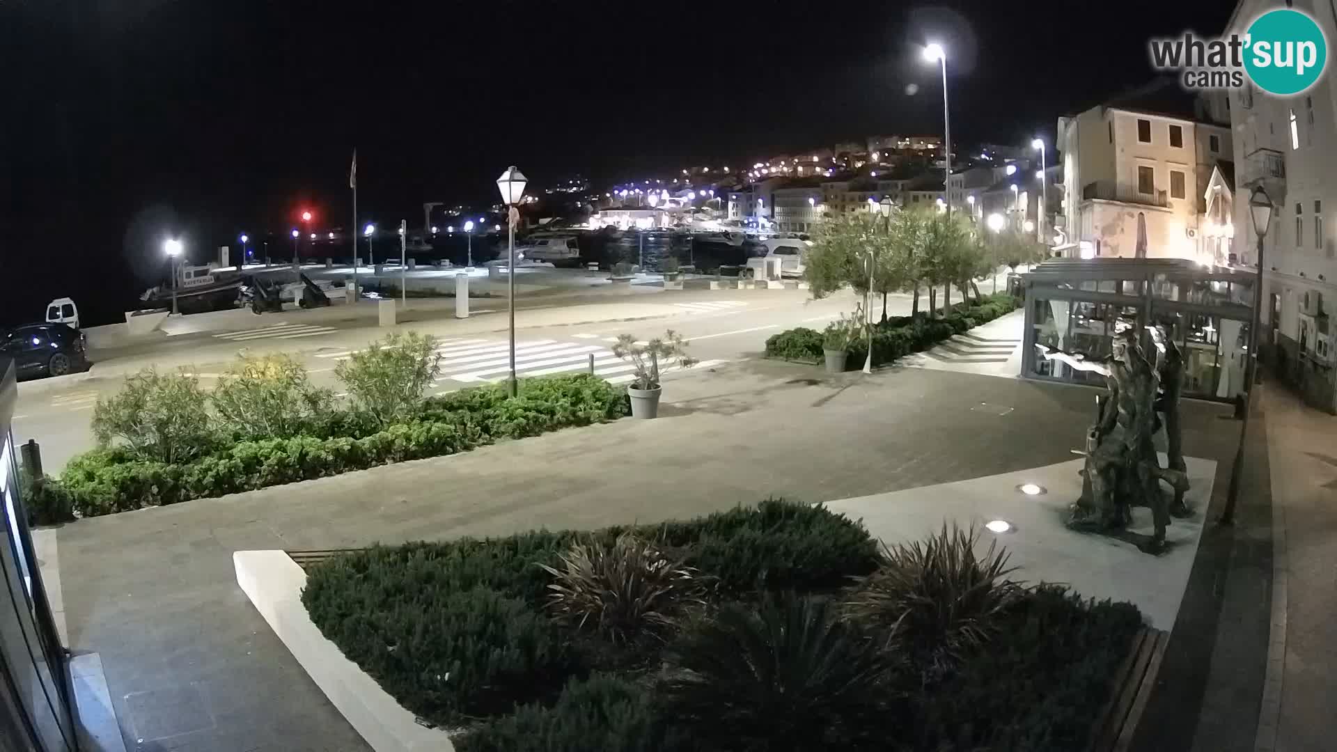Webcam en vivo Senj riva – paseo marítimo