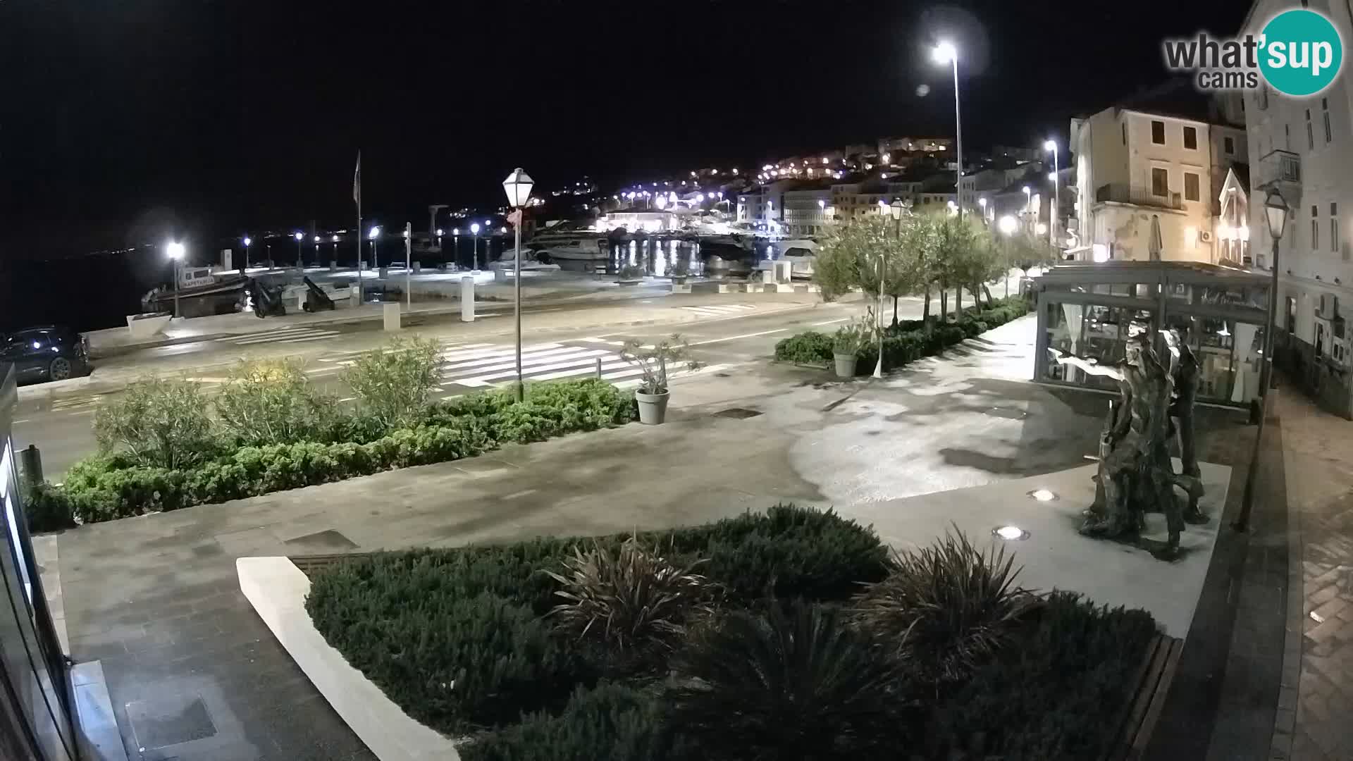 Live webcam Senj riva – fronte mare