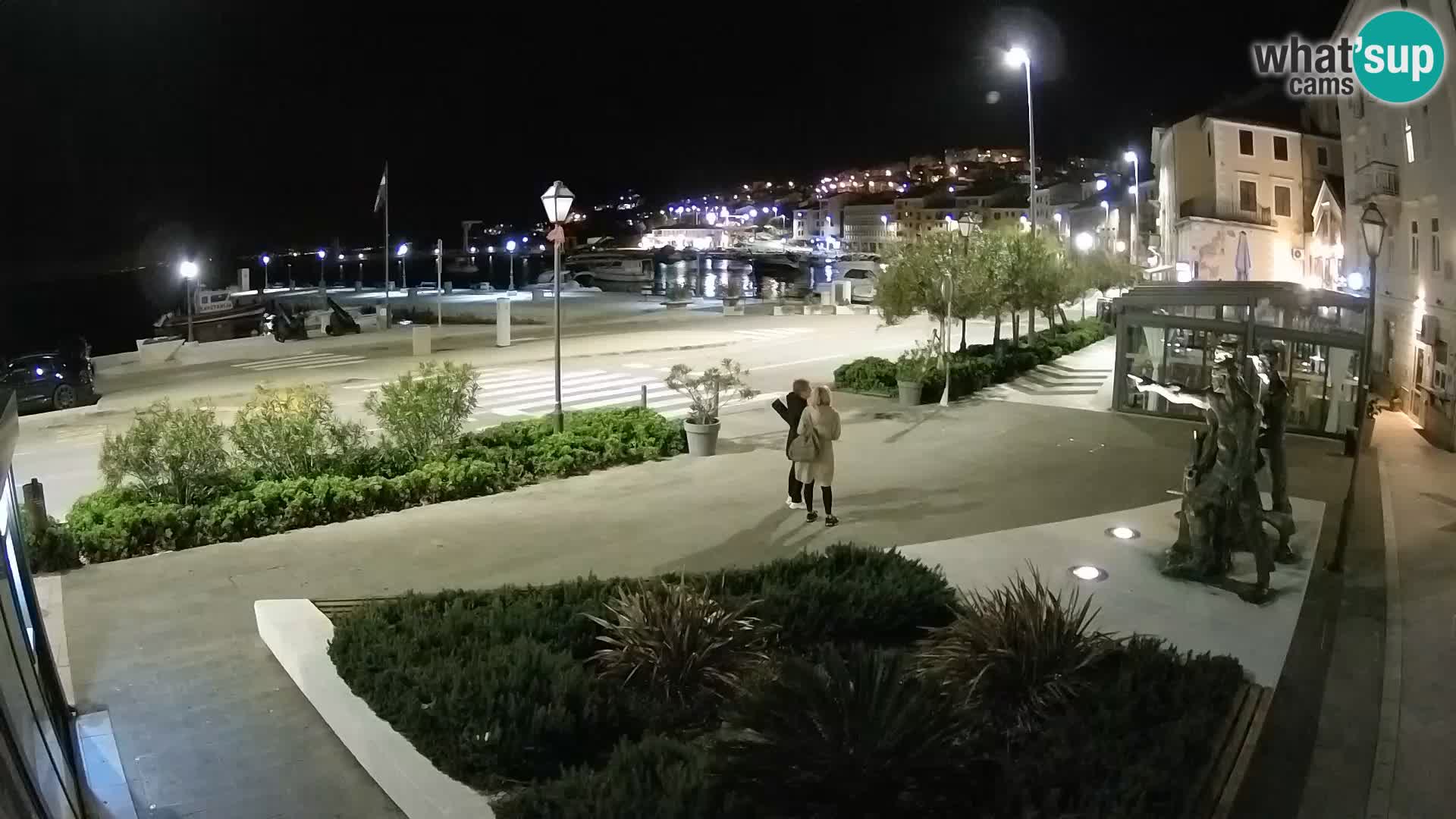 Live-Webcam Senj Riva – direkt am Meer – Kroatien