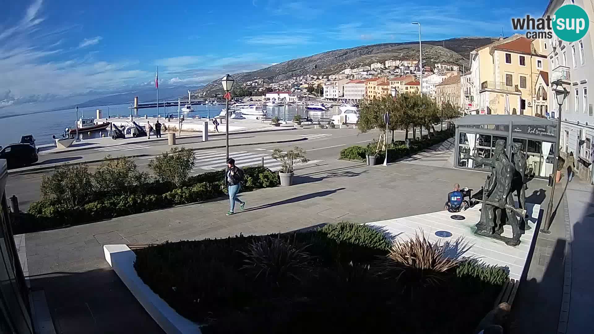 Webcam en direct Senj Riva – front de mer