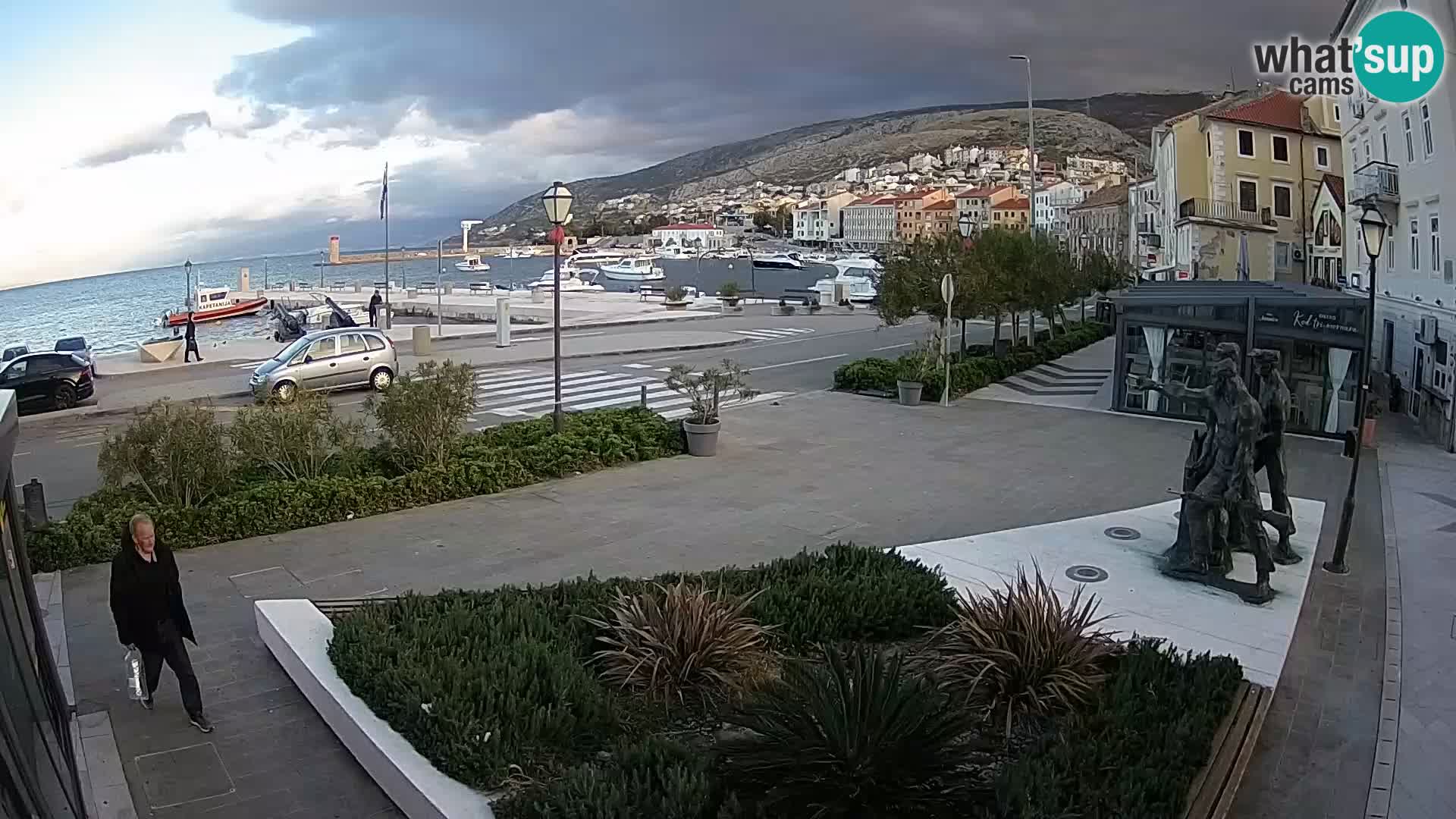 Live webcam Senj riva – seafront – Croatia