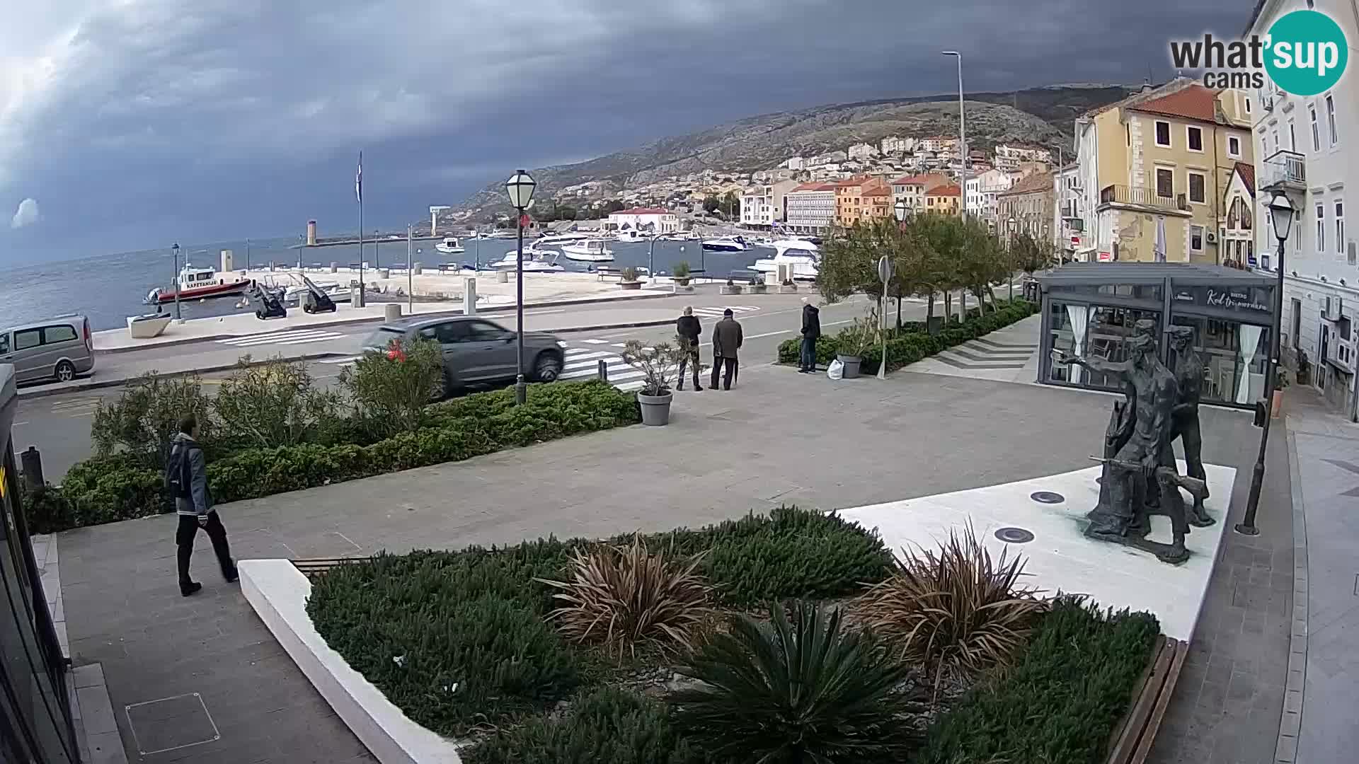 Live webcam Senj riva – seafront – Croatia