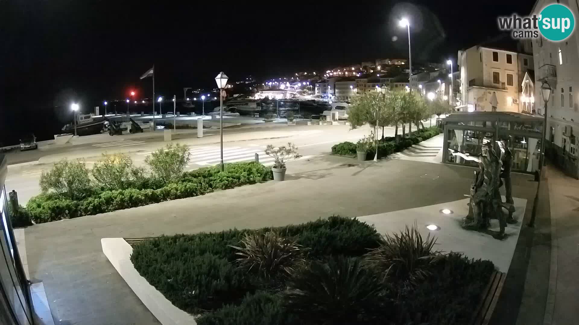 Live-Webcam Senj Riva – direkt am Meer – Kroatien