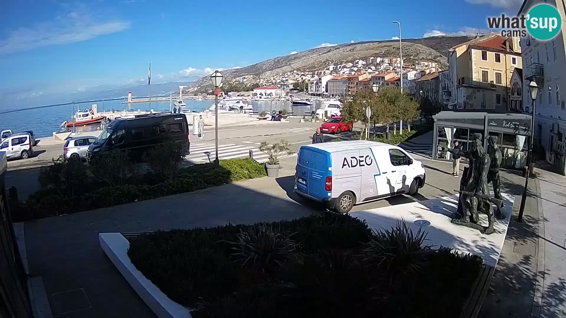 Spletna kamera v živo Senj riva – Hrvaška