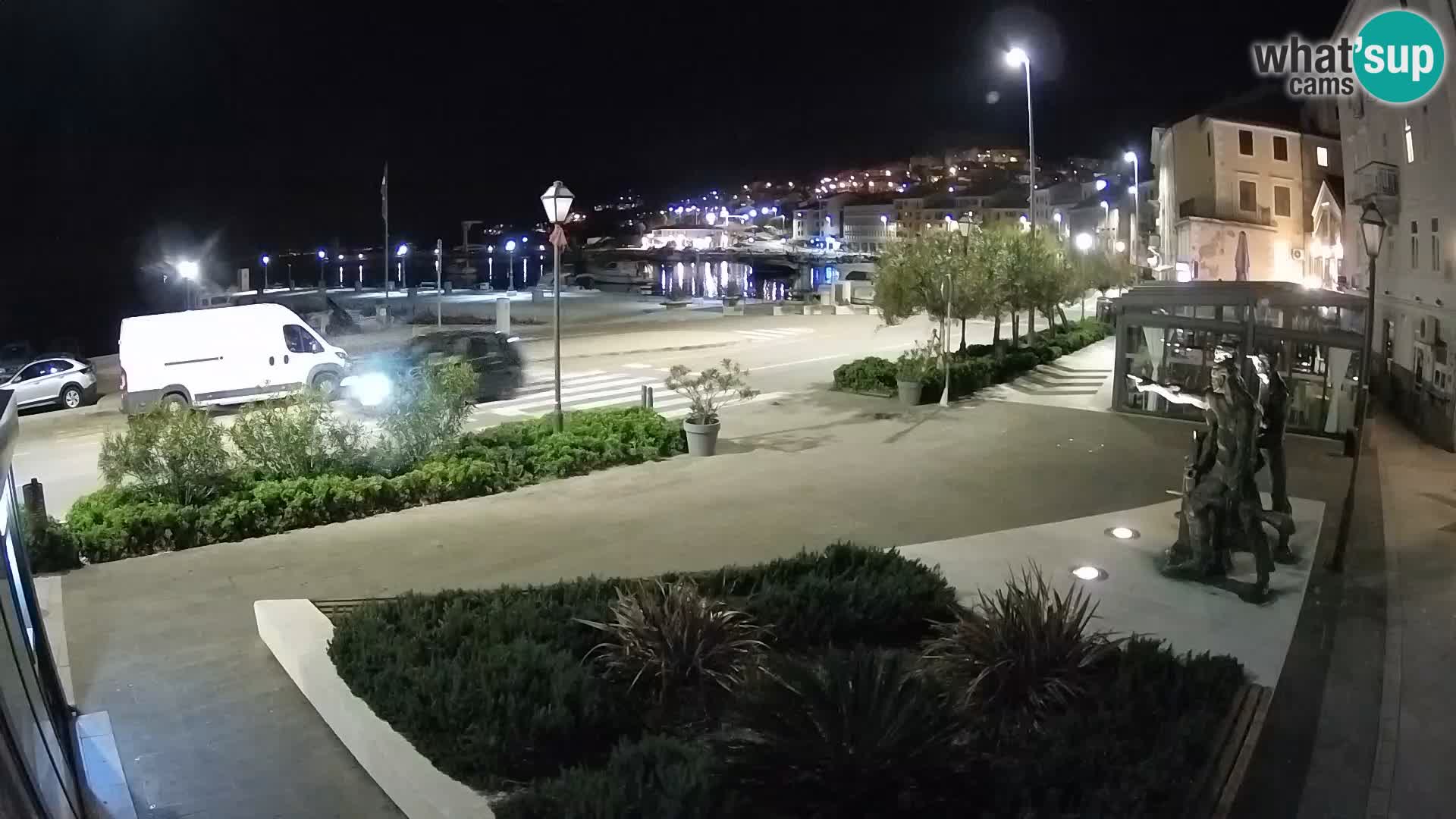 Webcam en vivo Senj riva – paseo marítimo