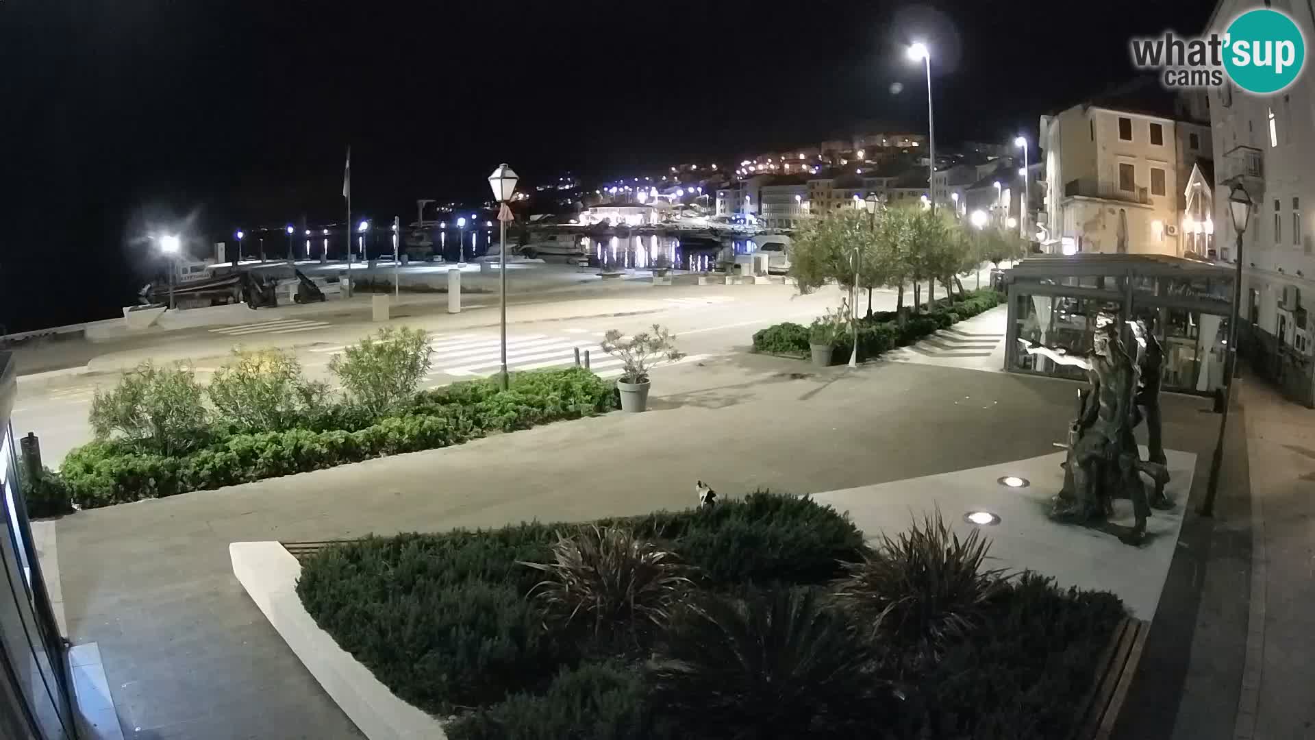 Webcam en vivo Senj riva – paseo marítimo