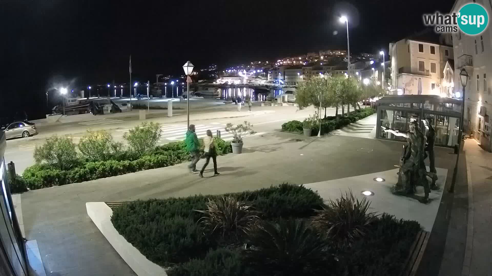 Live webcam Senj riva – seafront – Croatia