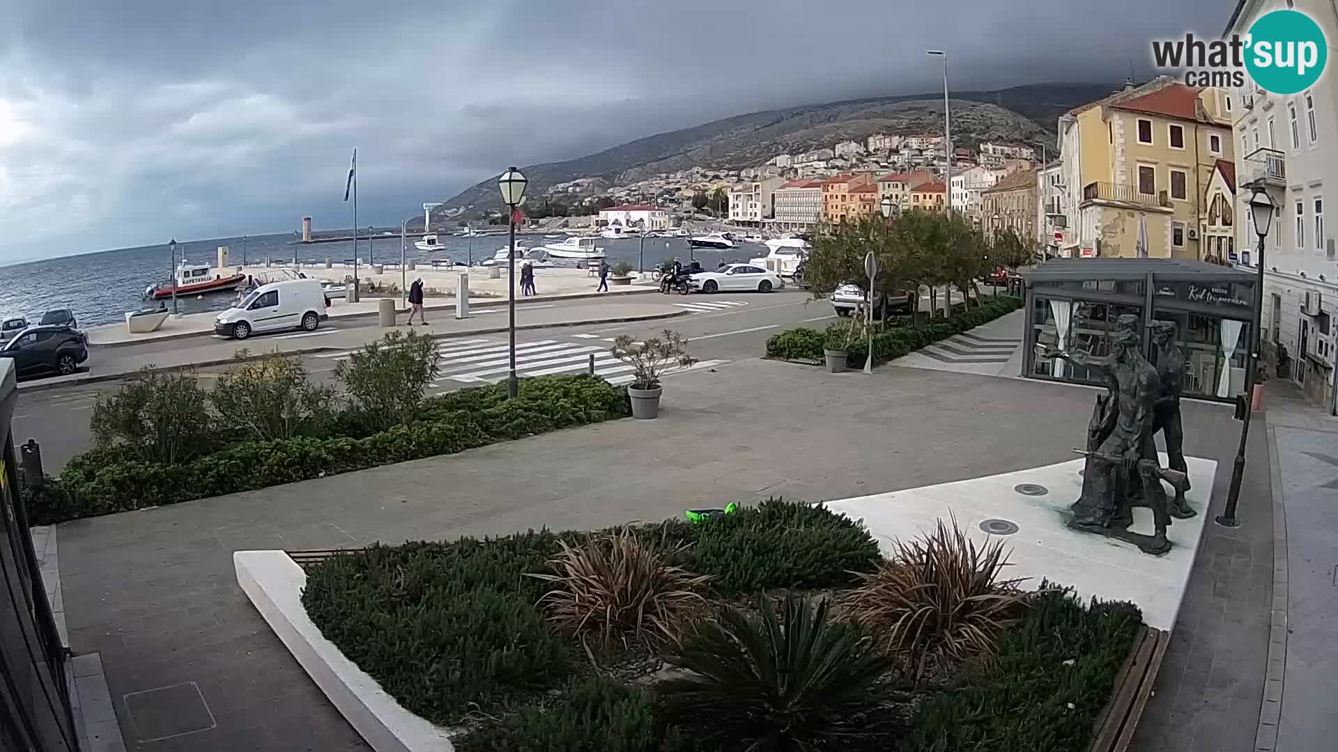 Spletna kamera v živo Senj riva – Hrvaška