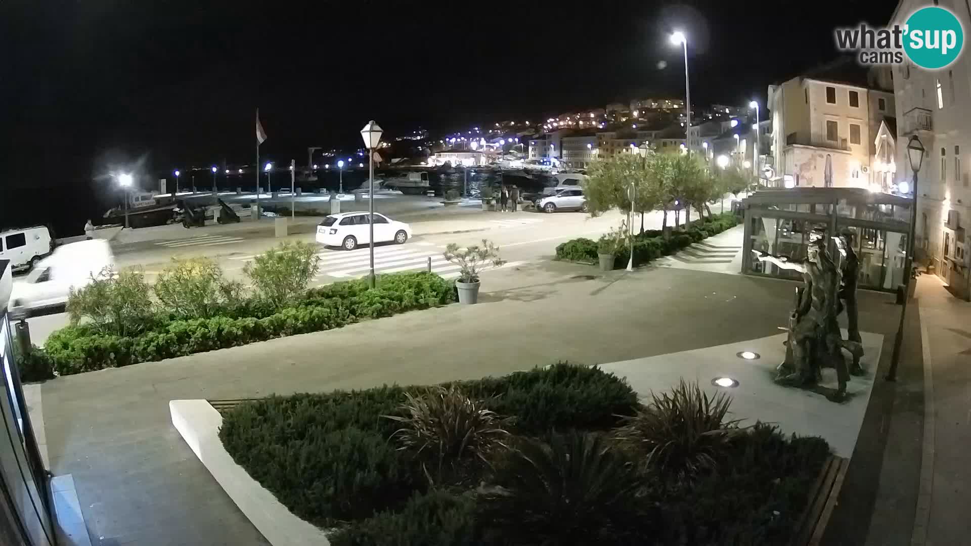 Live webcam Senj riva – seafront – Croatia