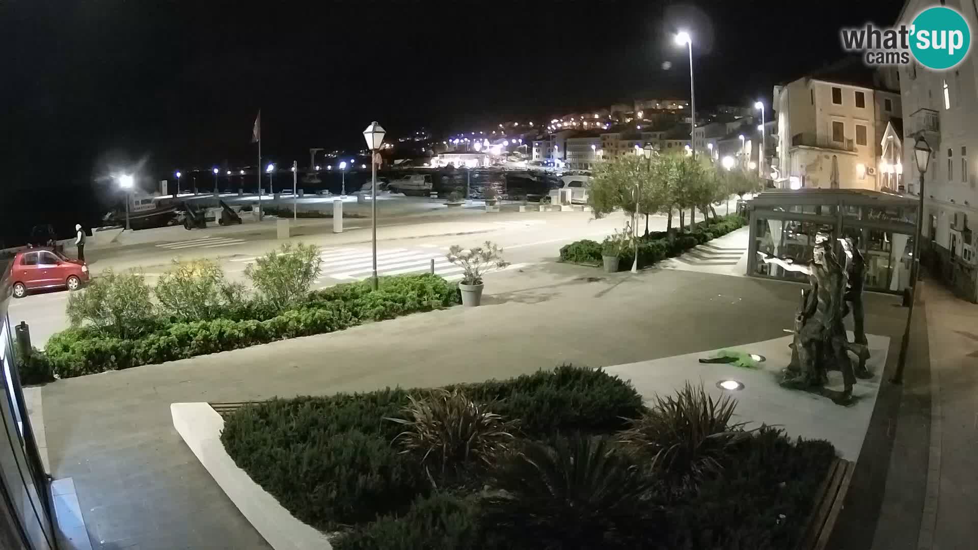 Live webcam Senj riva – seafront – Croatia