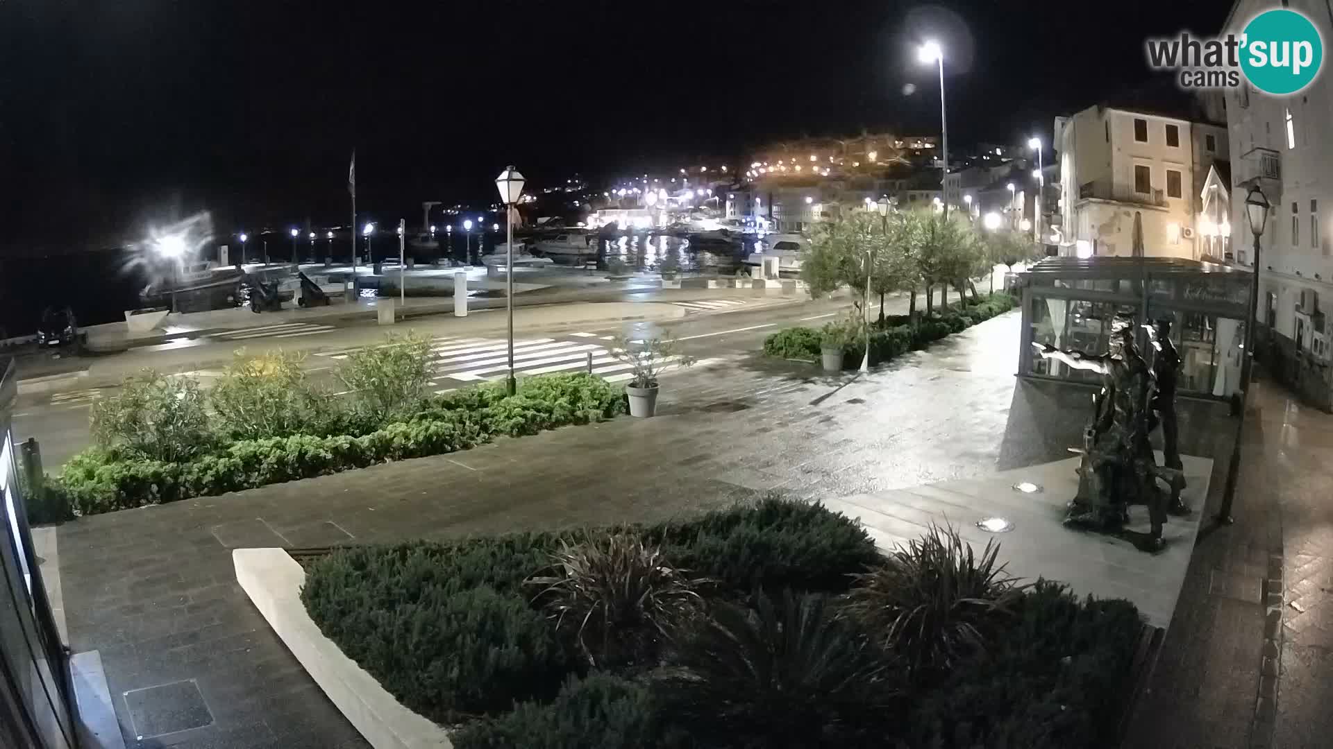 Spletna kamera v živo Senj riva – Hrvaška