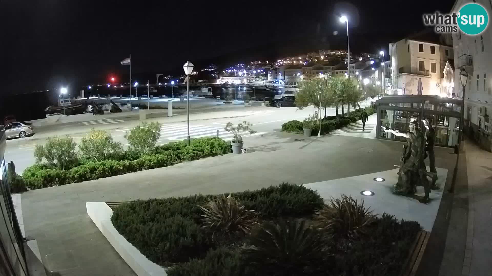 Webcam en vivo Senj riva – paseo marítimo