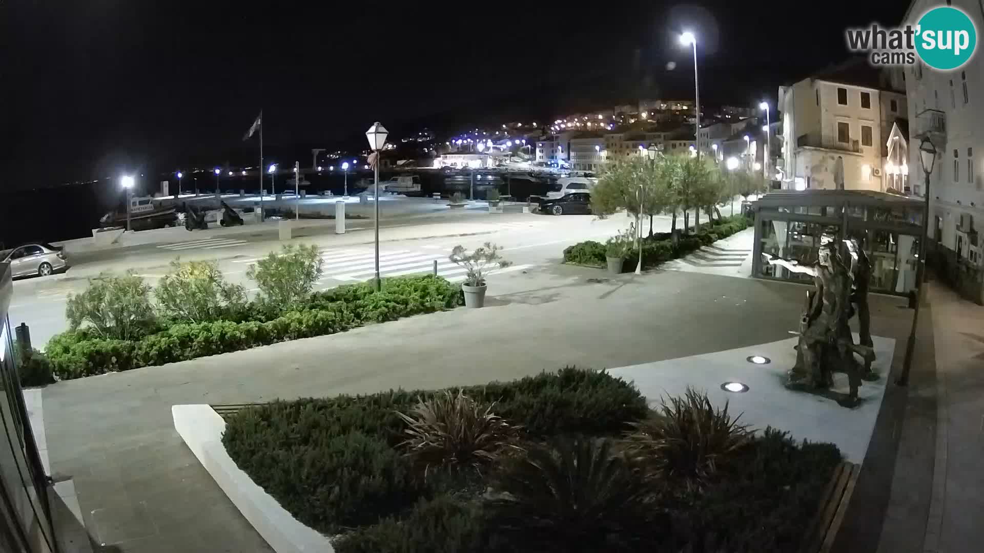 Live webcam Senj riva – fronte mare