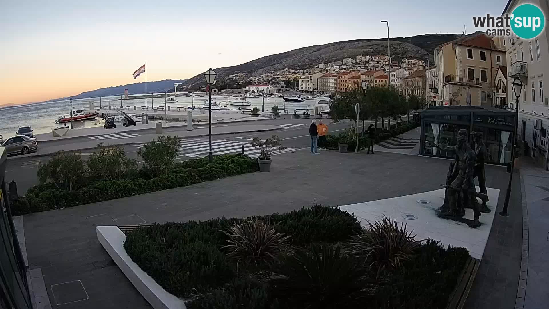 Live webcam Senj riva – seafront – Croatia