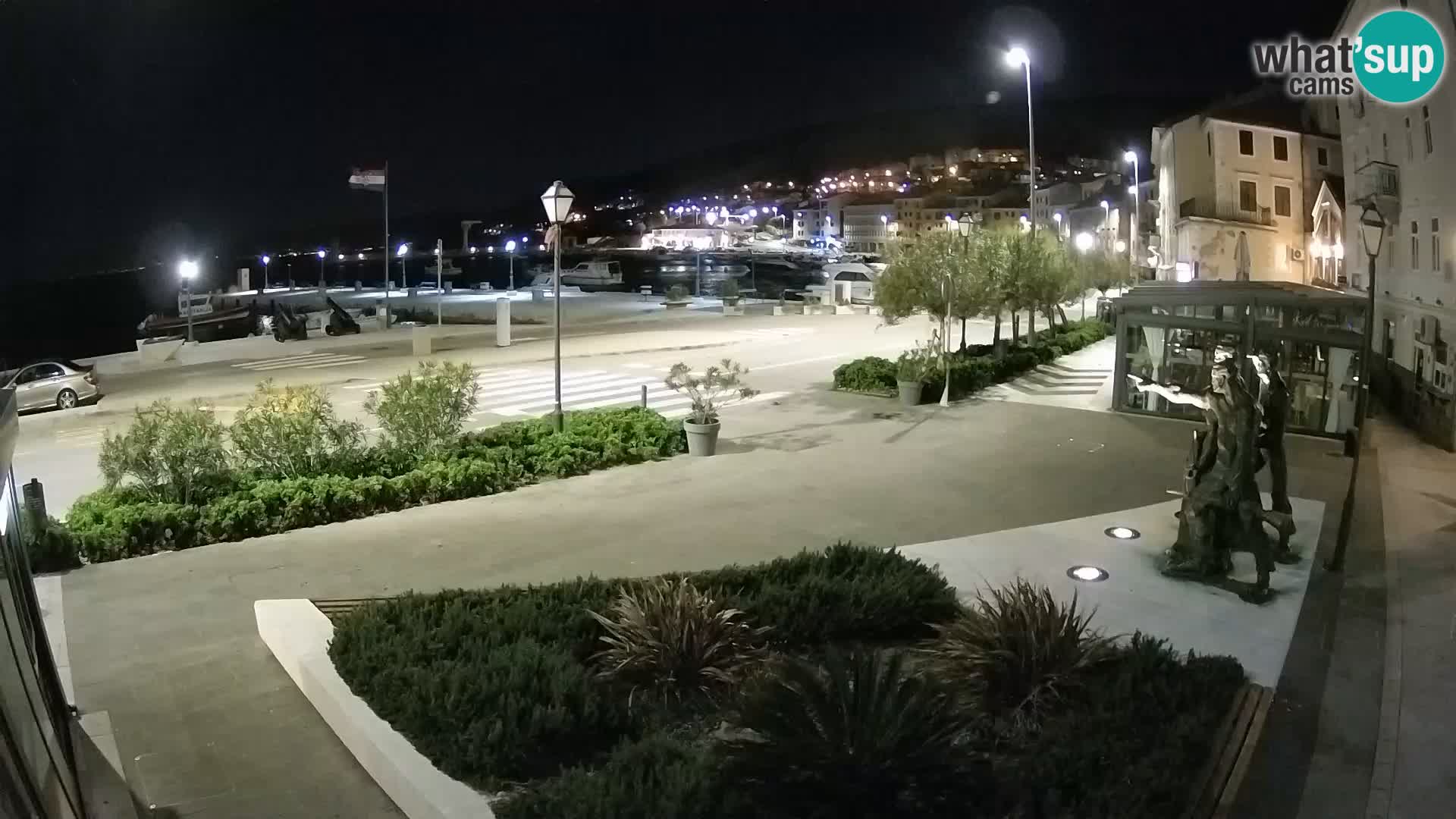 Live webcam Senj riva – fronte mare