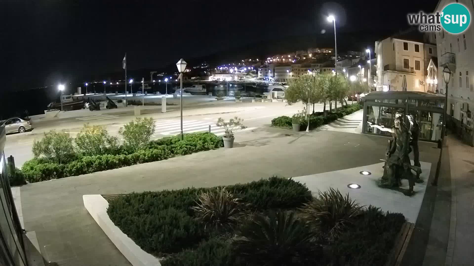 Live webcam Senj riva – seafront – Croatia