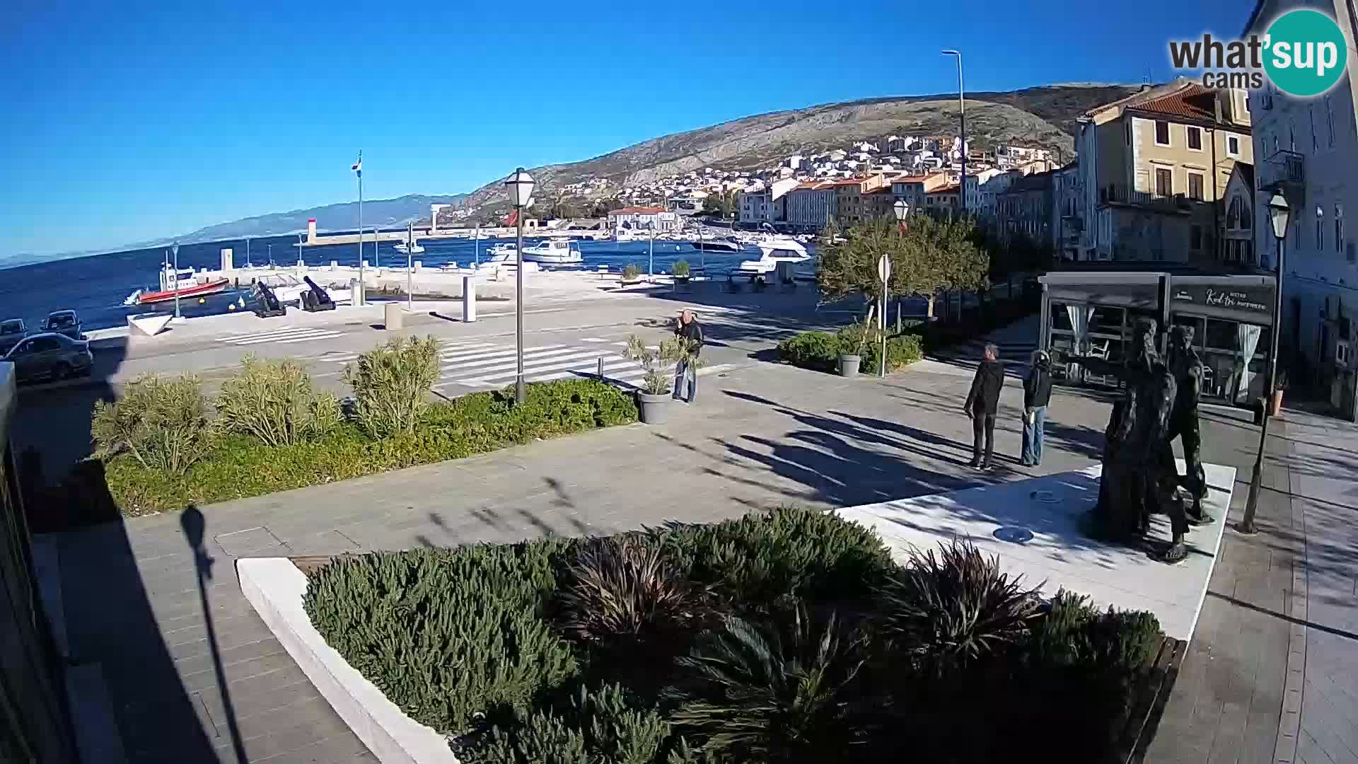 Spletna kamera v živo Senj riva – Hrvaška