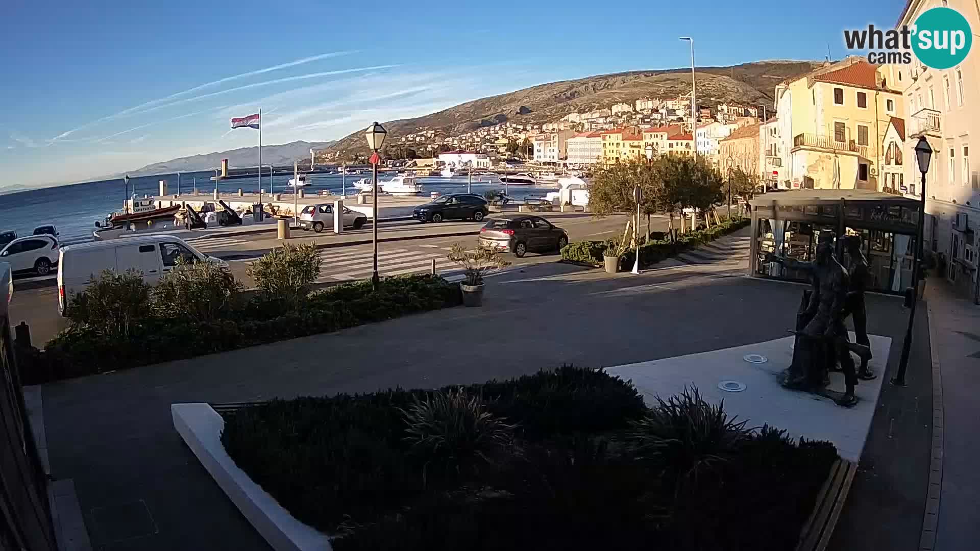 Webcam en direct Senj Riva – front de mer