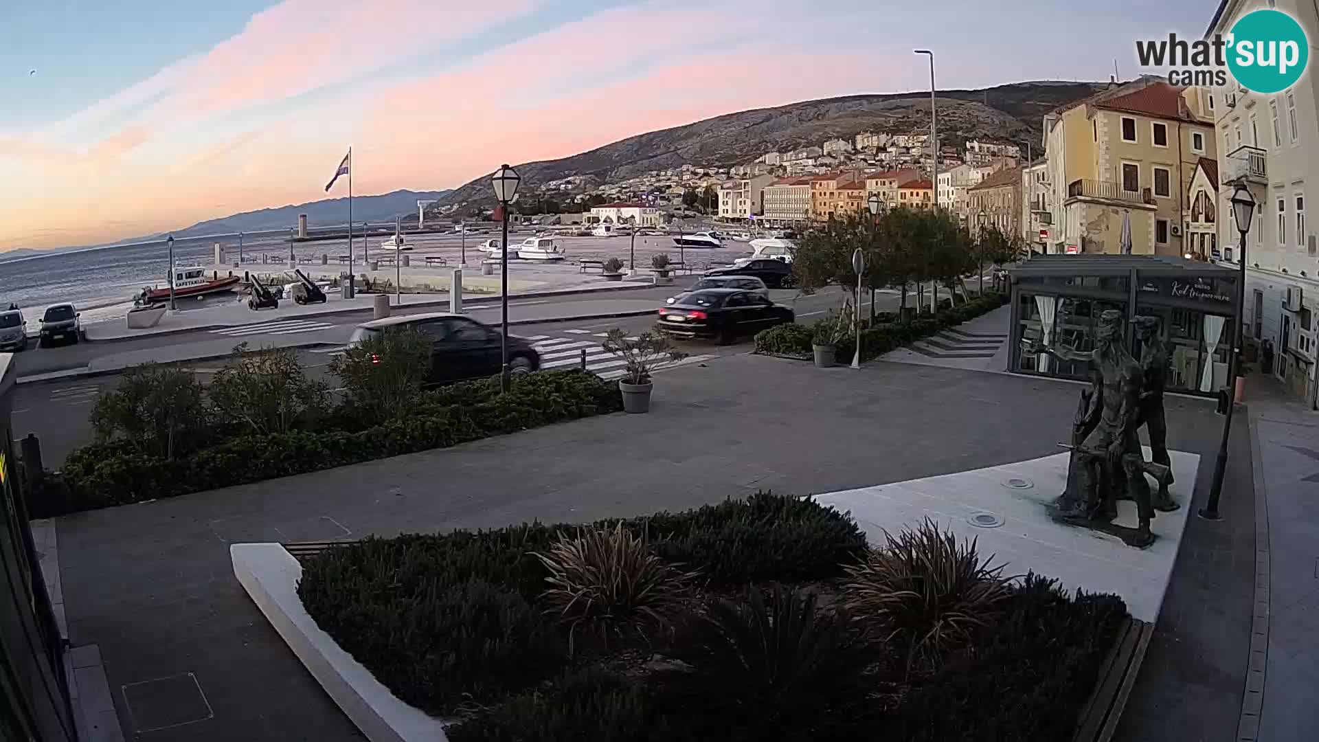 Live webcam Senj riva – fronte mare