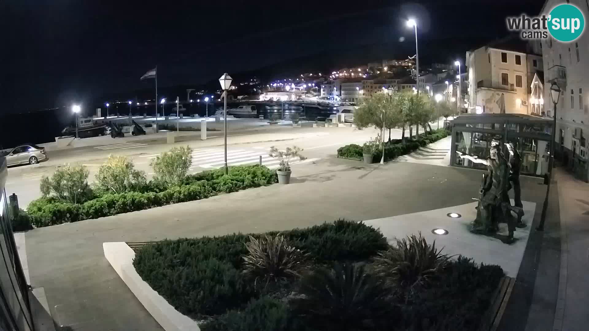 Live-Webcam Senj Riva – direkt am Meer – Kroatien