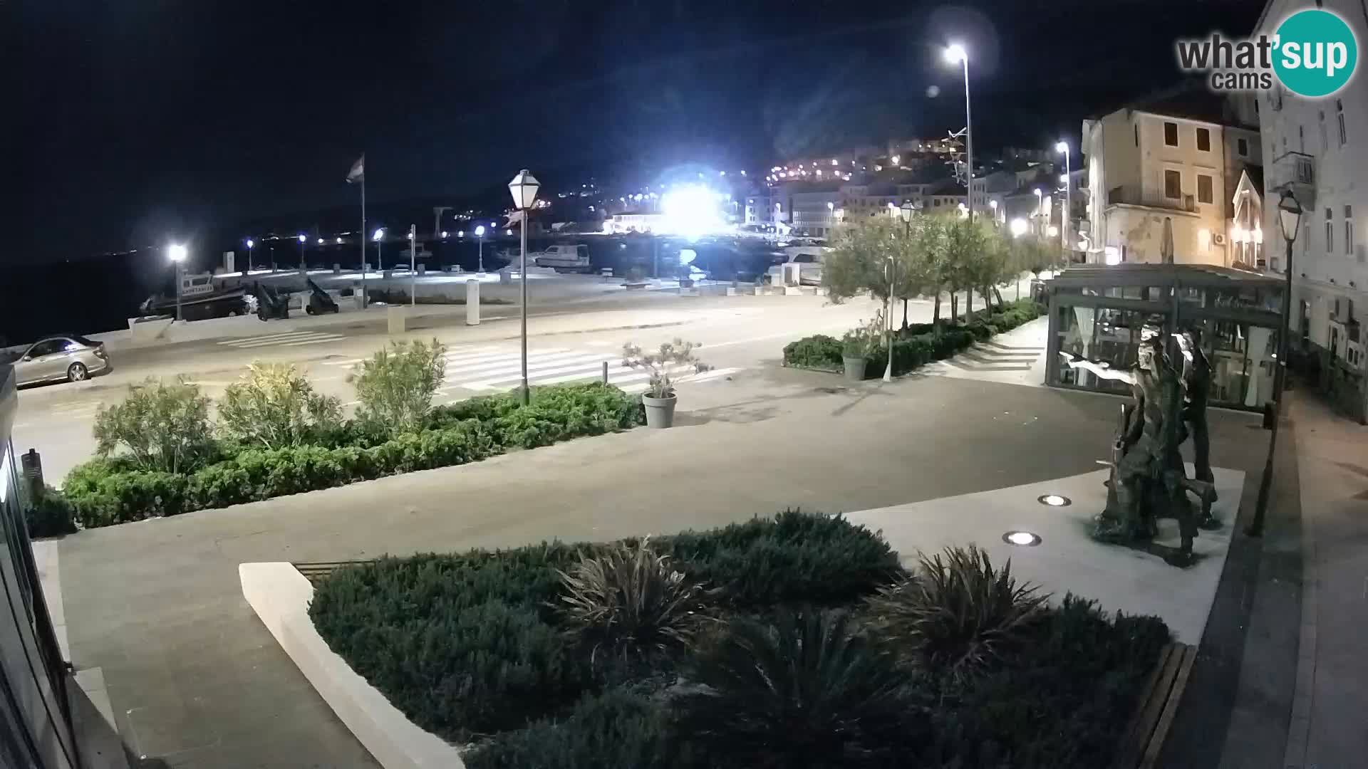 Live webcam Senj riva – fronte mare