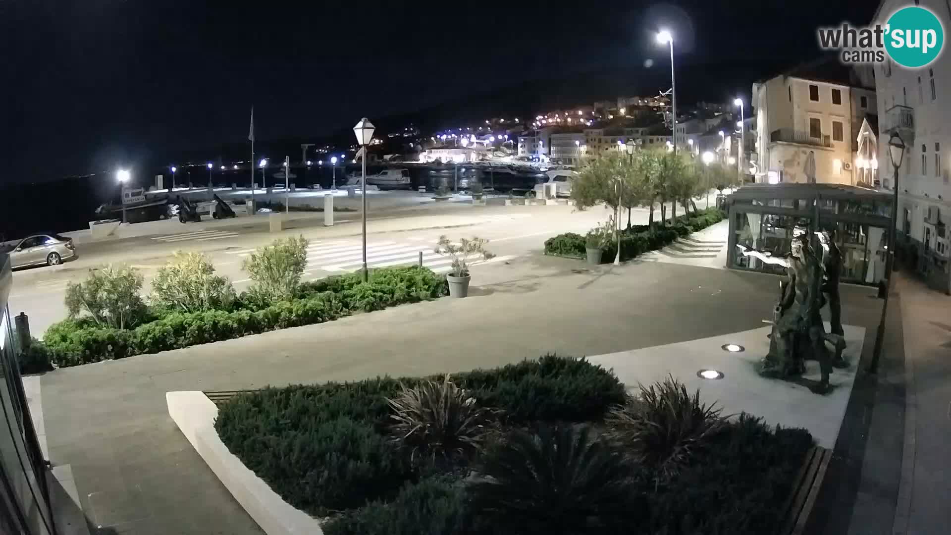 Webcam en vivo Senj riva – paseo marítimo