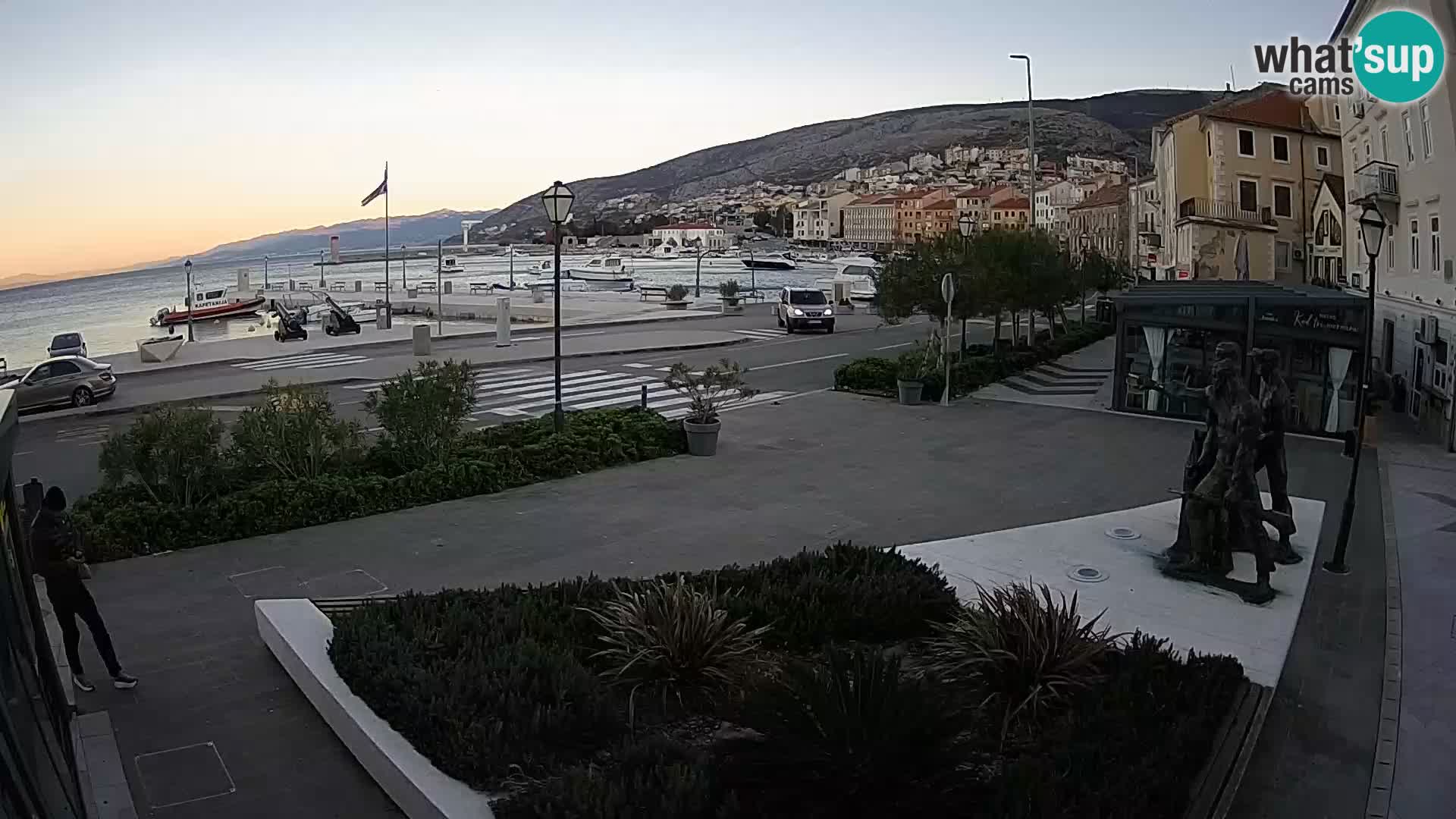 Live webcam Senj riva – seafront – Croatia