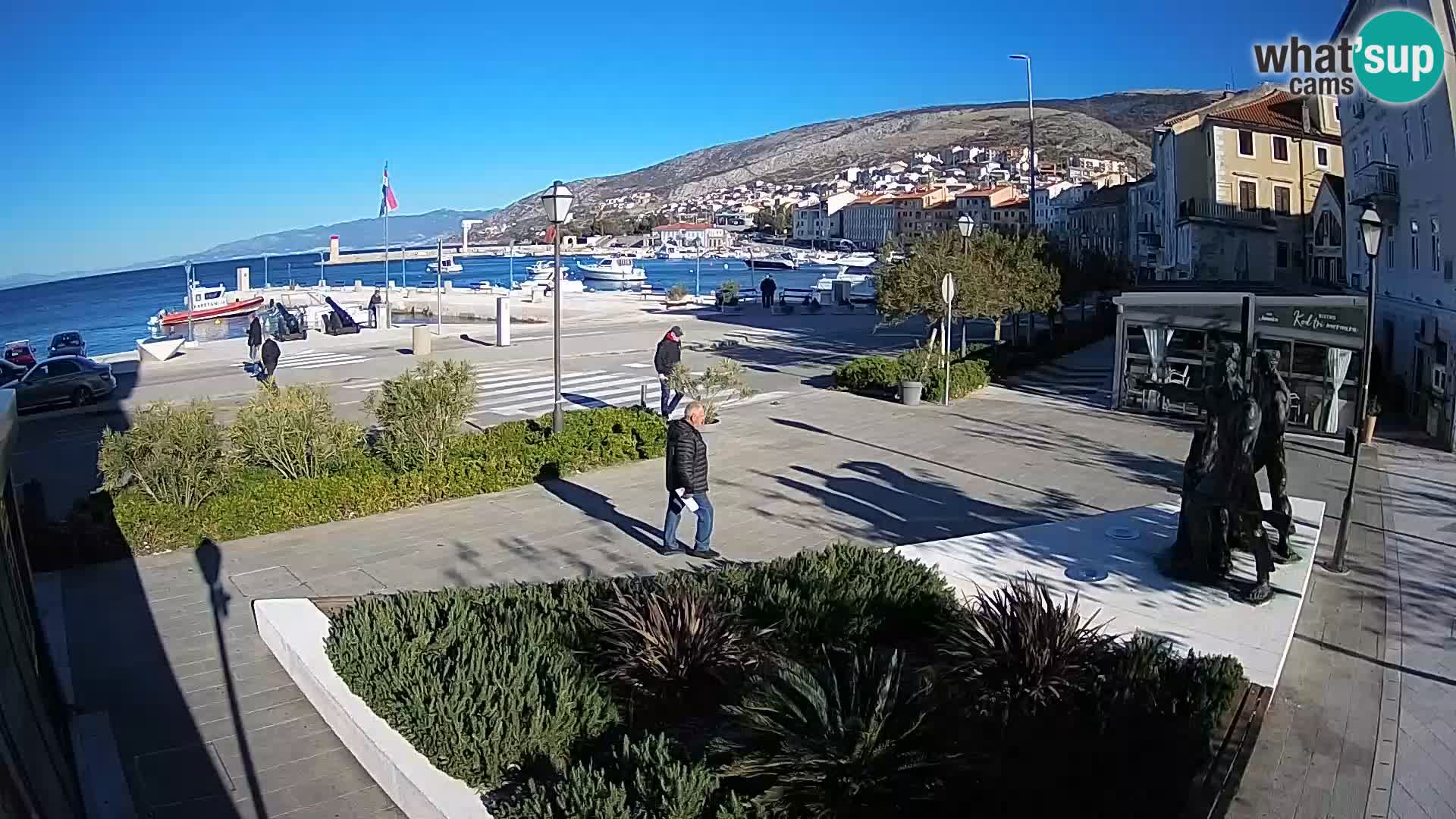 Webcam en vivo Senj riva – paseo marítimo